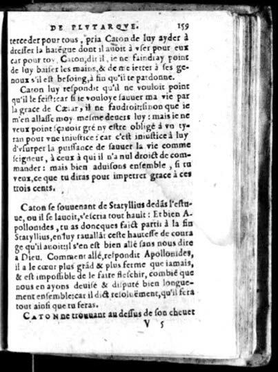 1574 - Benoît Rigaud - Trésor des vies de Plutarque - Avignon
