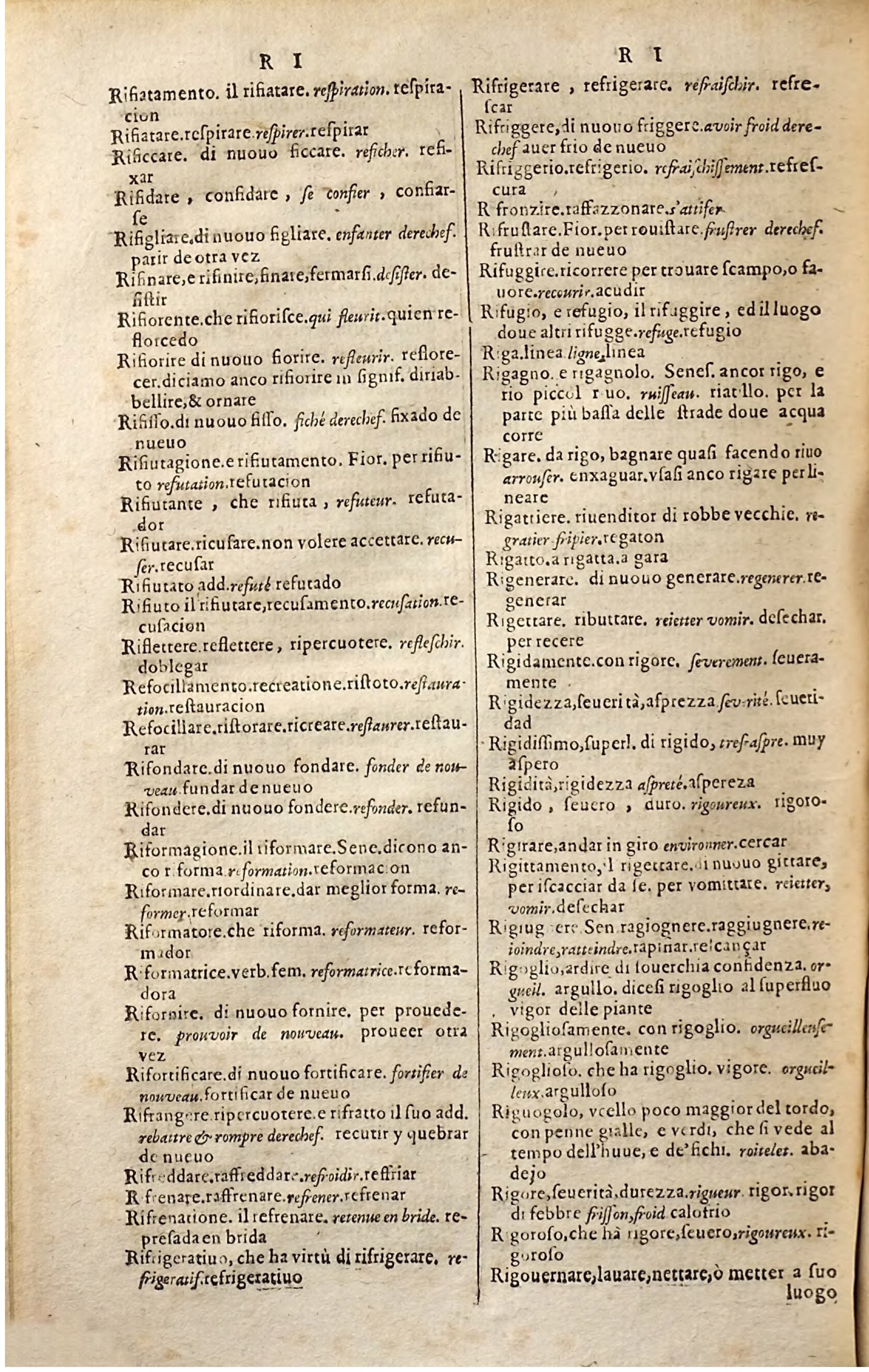 1627 - Jacques Crespin - Trésor des trois langues (Troisième partie) - Regensburg 1627 - Jacques Crespin - Trésor des trois langues (Troisième partie) - Regensburg