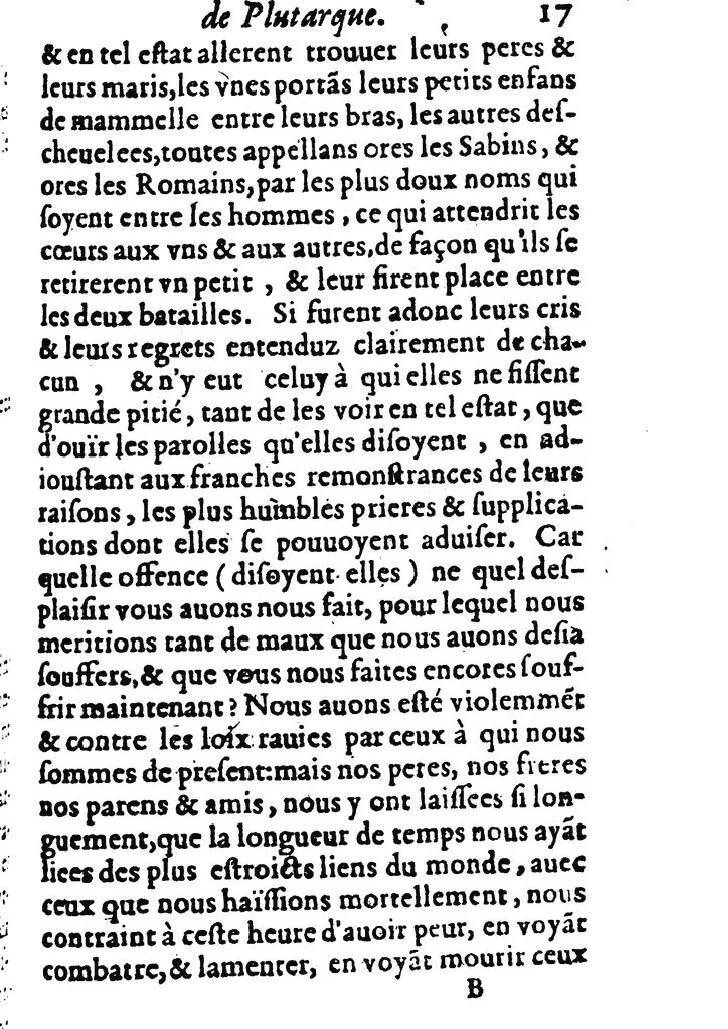 1611 - Pierre Rigaud - Trésor des vies de Plutarque - BM Lyon