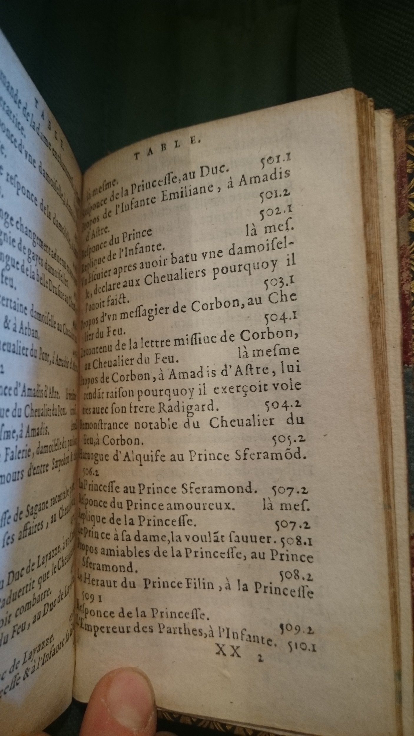 1582 - Jean Huguetan - Trésor des Amadis - BnF Arsenal