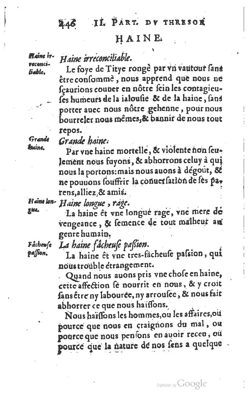 1610 - Louis Coste - Trésor de l’éloquence française (Seconde partie) - BM Lyon