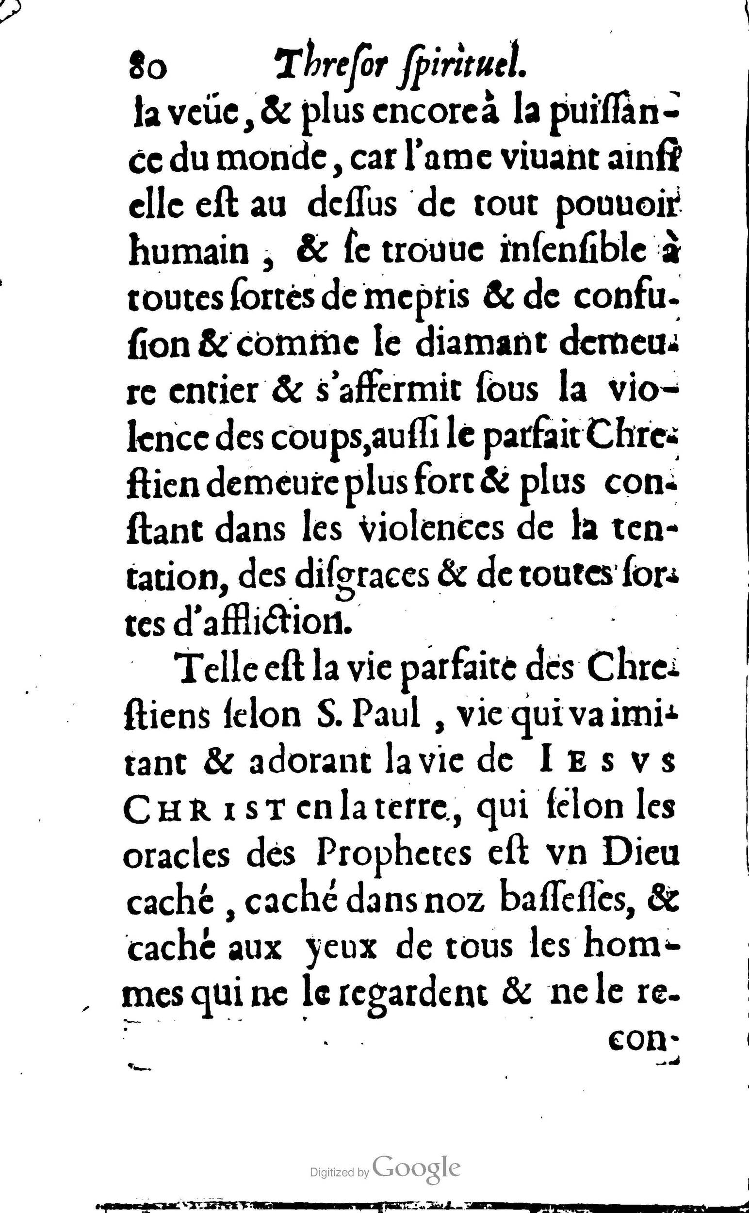 1633 - François Waudré - Trésor spirituel contenant les excellences du christianisme - BM Lyon