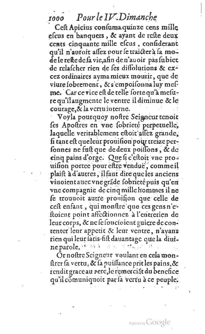 1607 - Nicolas Du Fossé - Trésor quadragésimal - T 01 - BM Lyon