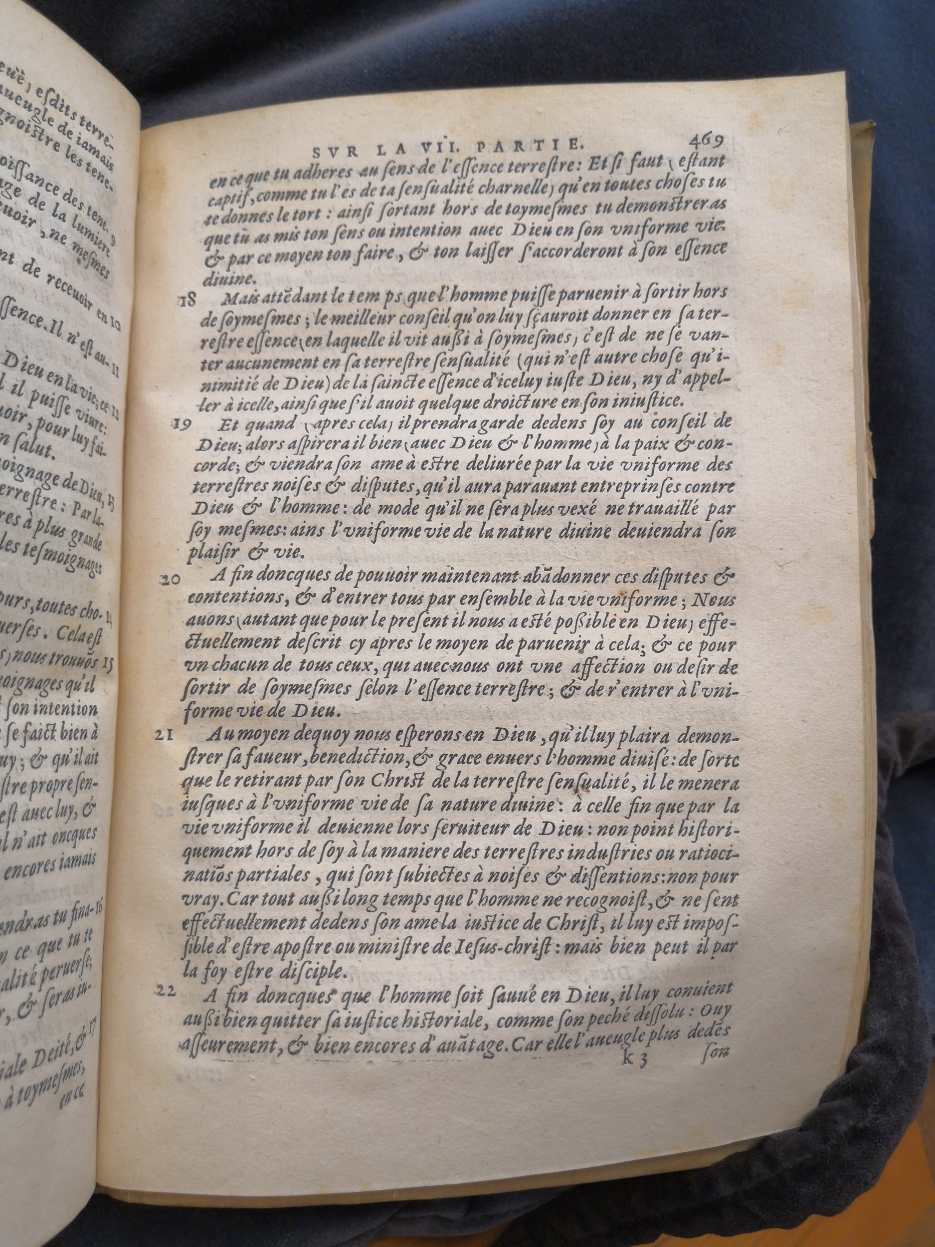 1581c. - Christophe Plantin - Le Livre des témoignages du Trésor caché au champ (Livres 2, 4, 6 et 7) - Anvers Musée Plantin Moretus