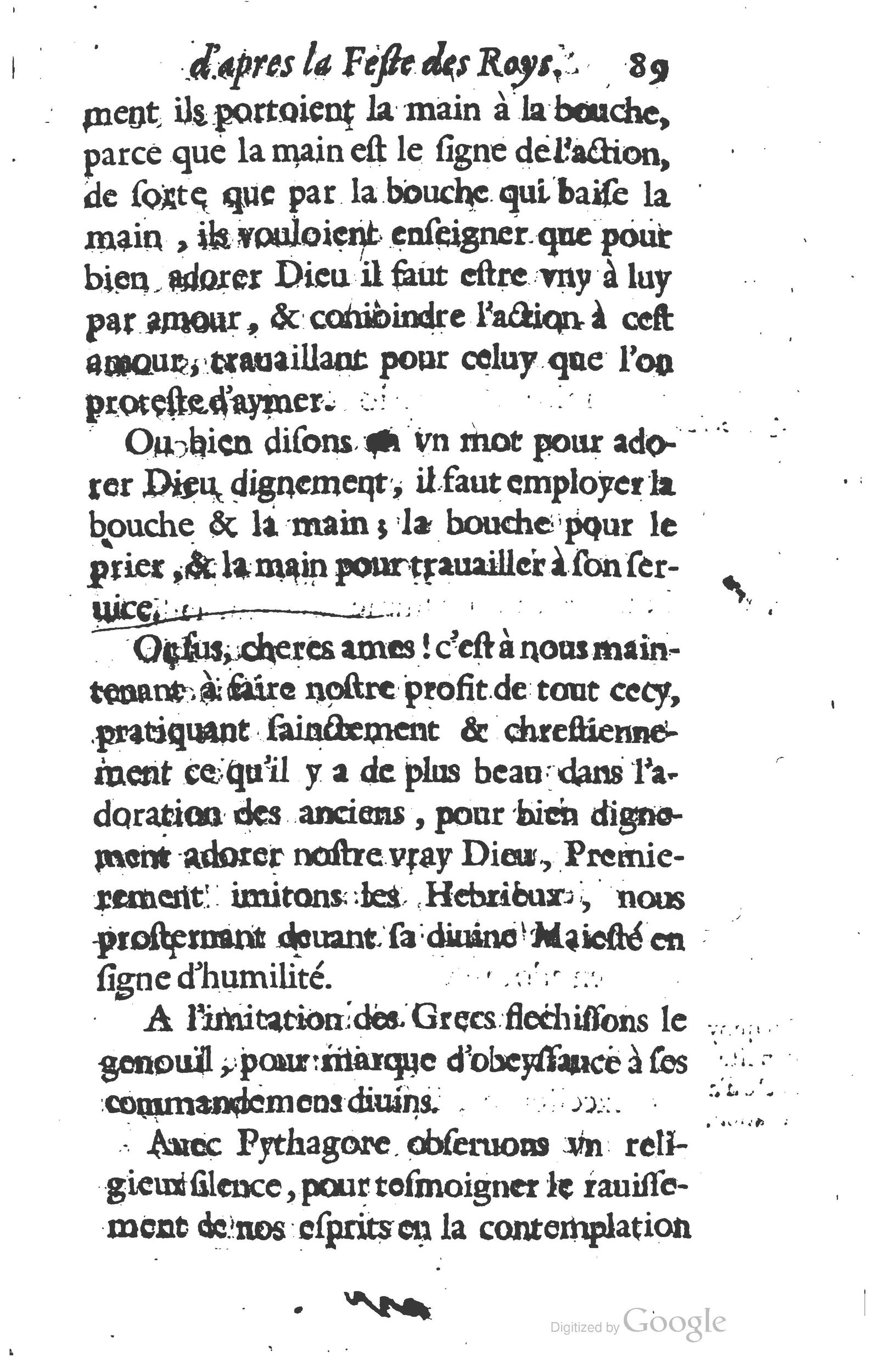 1629 - Manassés de Préaulx - Sermons ou Trésors de la piété chrétienne - BM Lyon