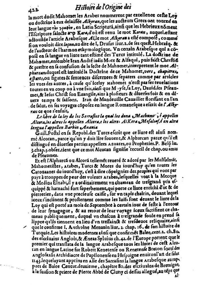 1613 - Matthieu Berjon - Trésor de l’histoire des langues de cet univers - BM Lyon