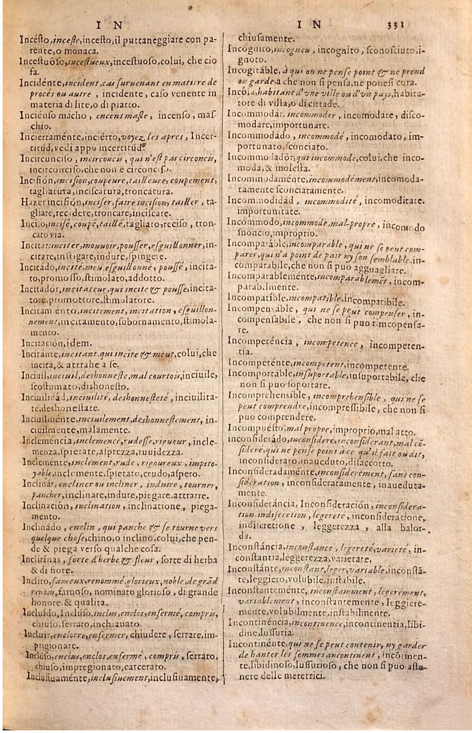 1627 - Jacques Crespin - Trésor des trois langues - Regensburg