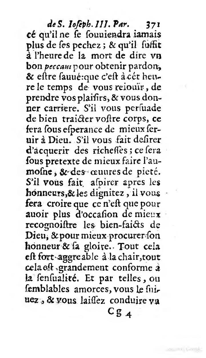 1646 - Jean Piot - Trésor inestimable de Saint-Joseph - BNC Rome