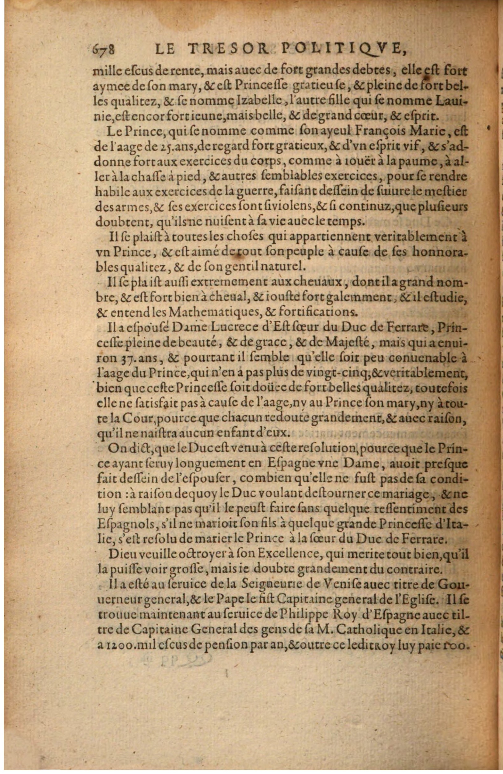 1608 - Thierry Rolin - Trésor politique - Augsbourg