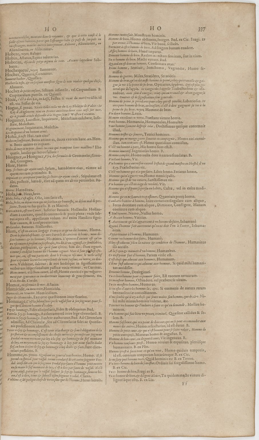 1606 - David Douceur - Trésor de la langue française - BnF