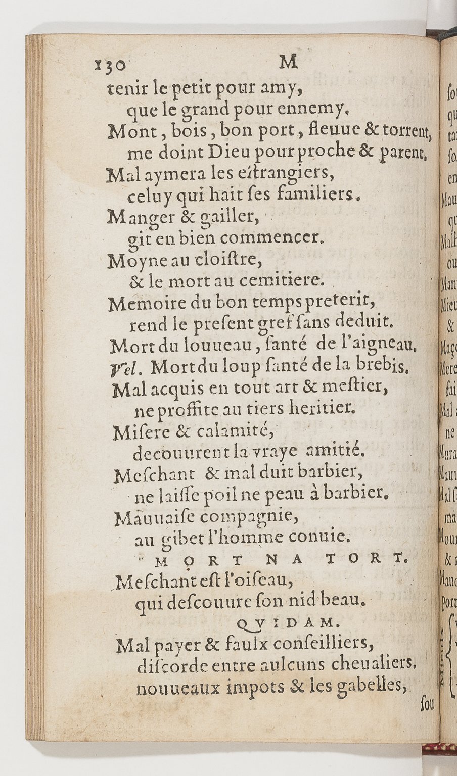 1577 - Jean d’Ogerolles - Trésor de sentences dorées - BnF Arsenal