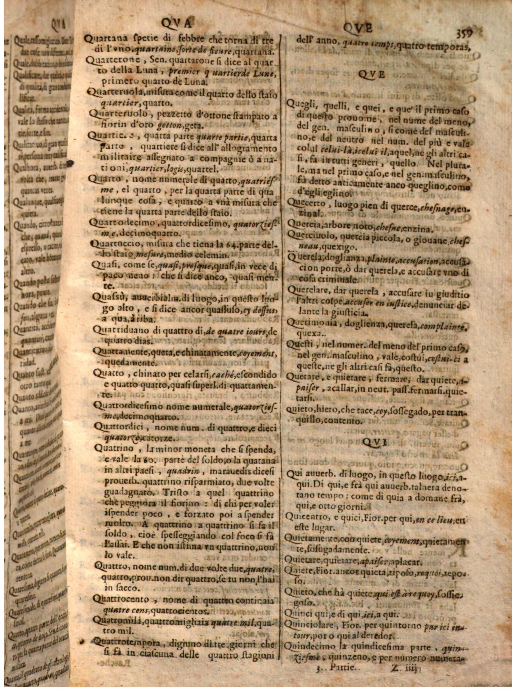 1644 - Jacques Crespin - Trésor des trois langues - Passau 1644 - Jacques Crespin - Trésor des trois langues - Passau