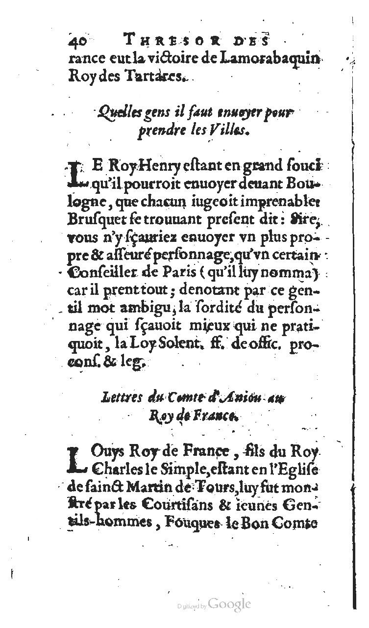 1627 - Jean Delamare - Trésor des récréations - BSB Munich