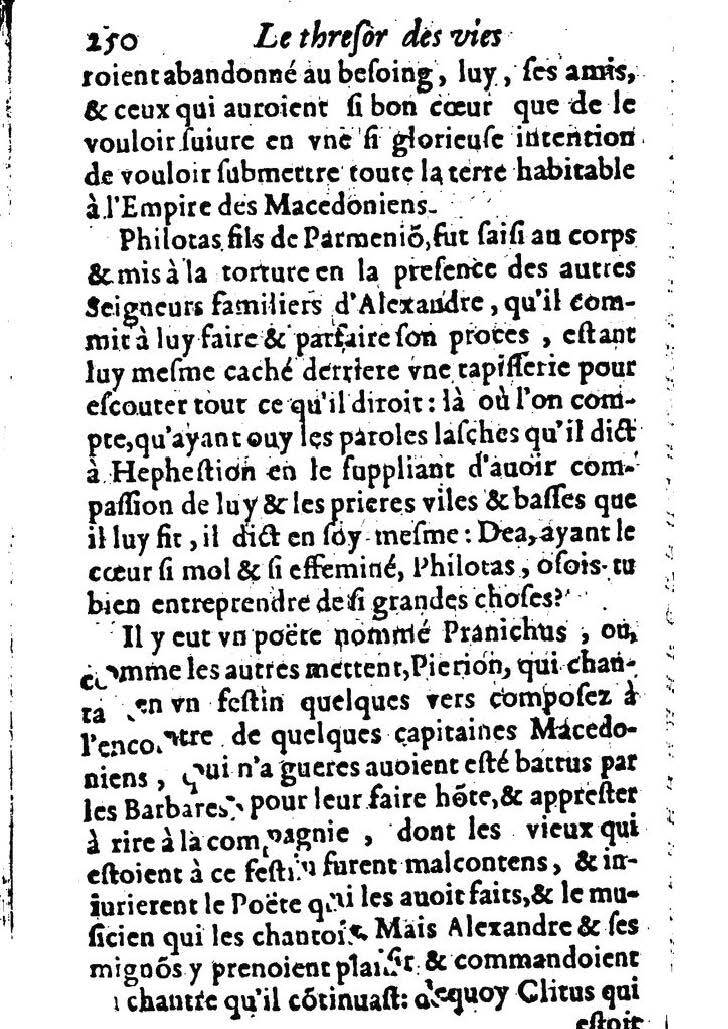 1611 - Pierre Rigaud - Trésor des vies de Plutarque - BM Lyon
