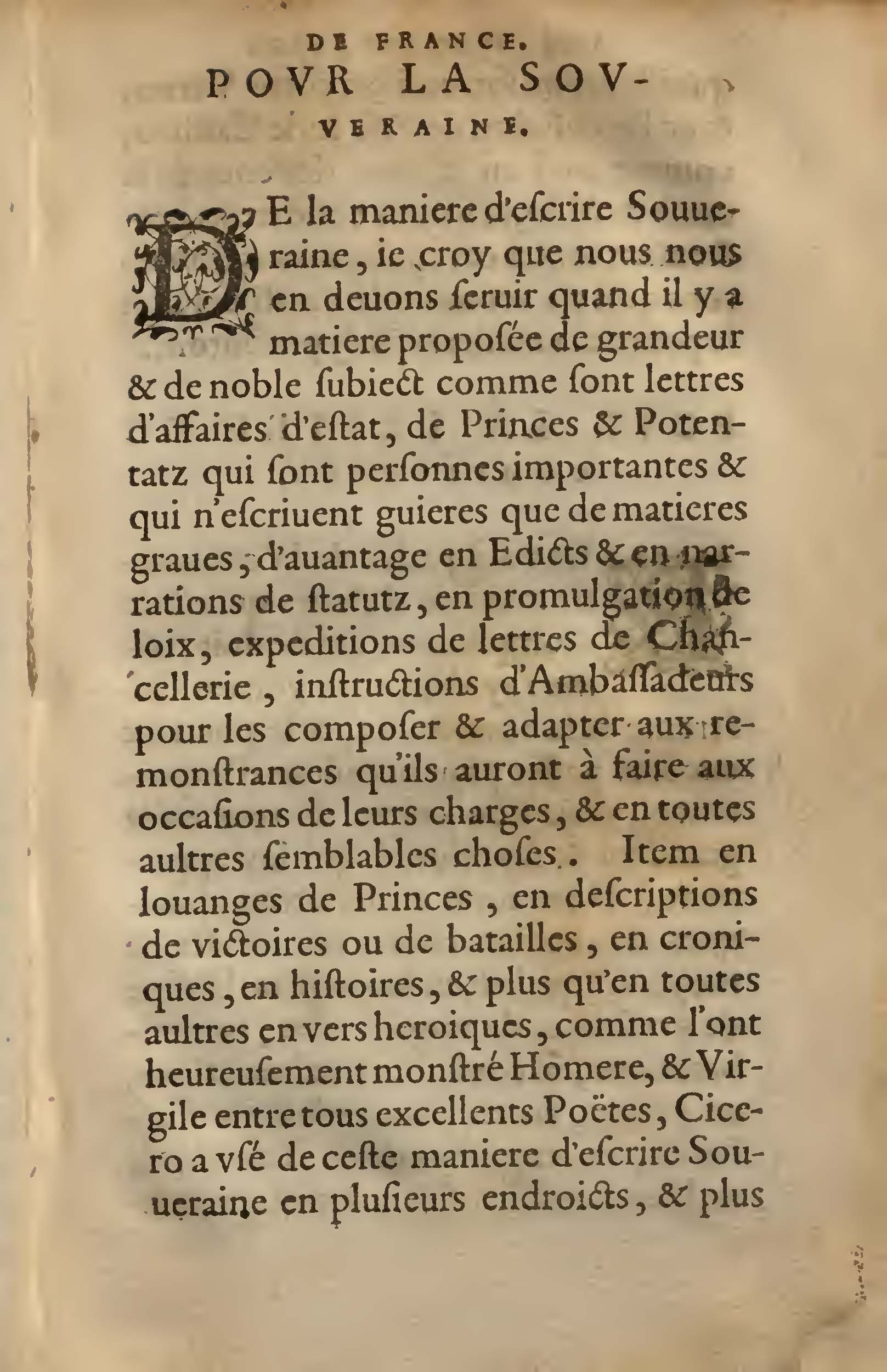 1572 - Lucas Breyer - Finances et Trésor de la plume française - BNC Rome