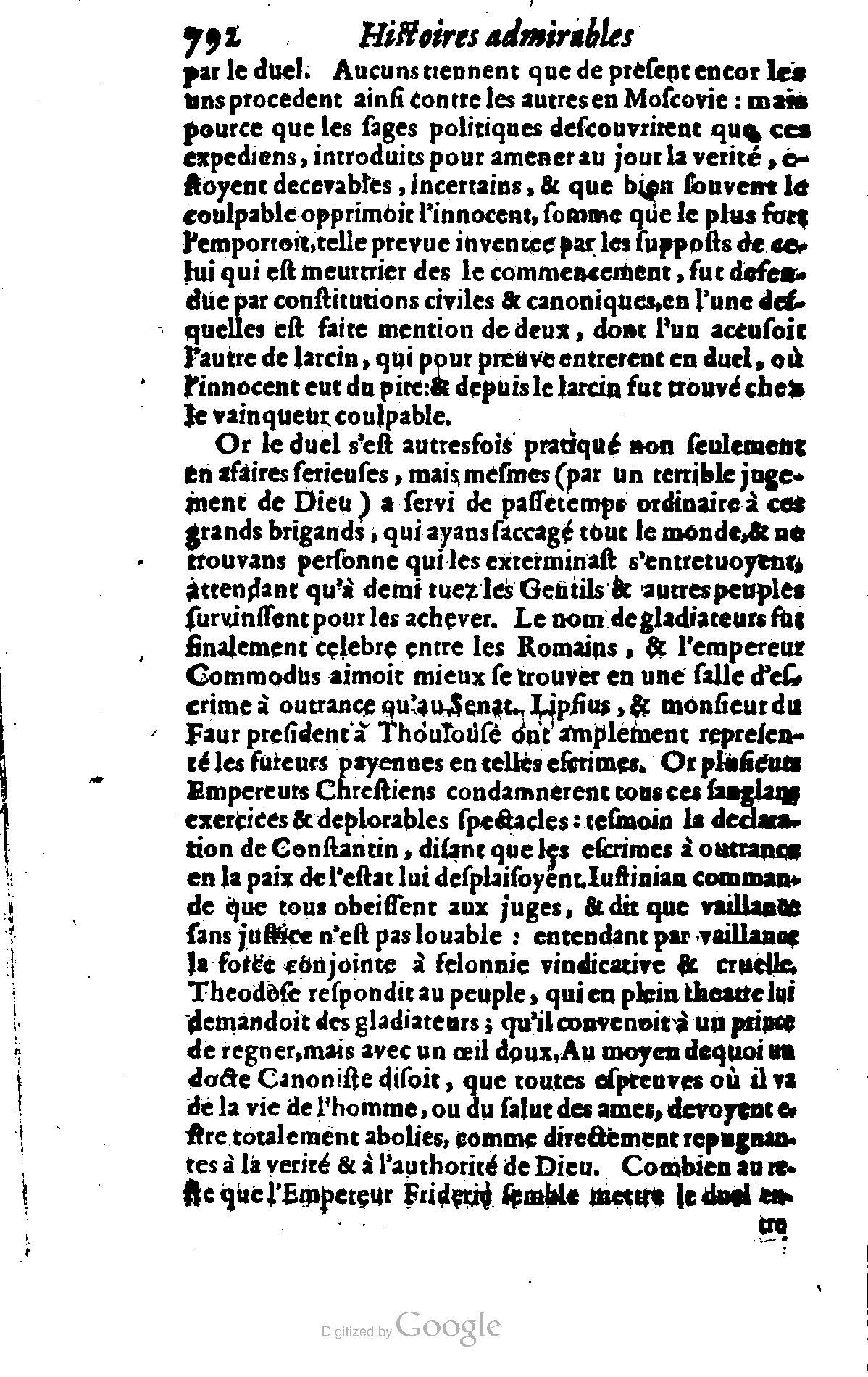 1628 - Jacques Crespin - Trésor d’histoires admirables et mémorables - BSB Munich