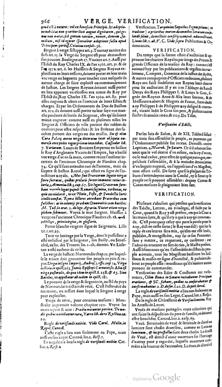 1629 - Veuve Nicolas Buon - Trésor du droit français (21754 T. 3) - BM Lyon