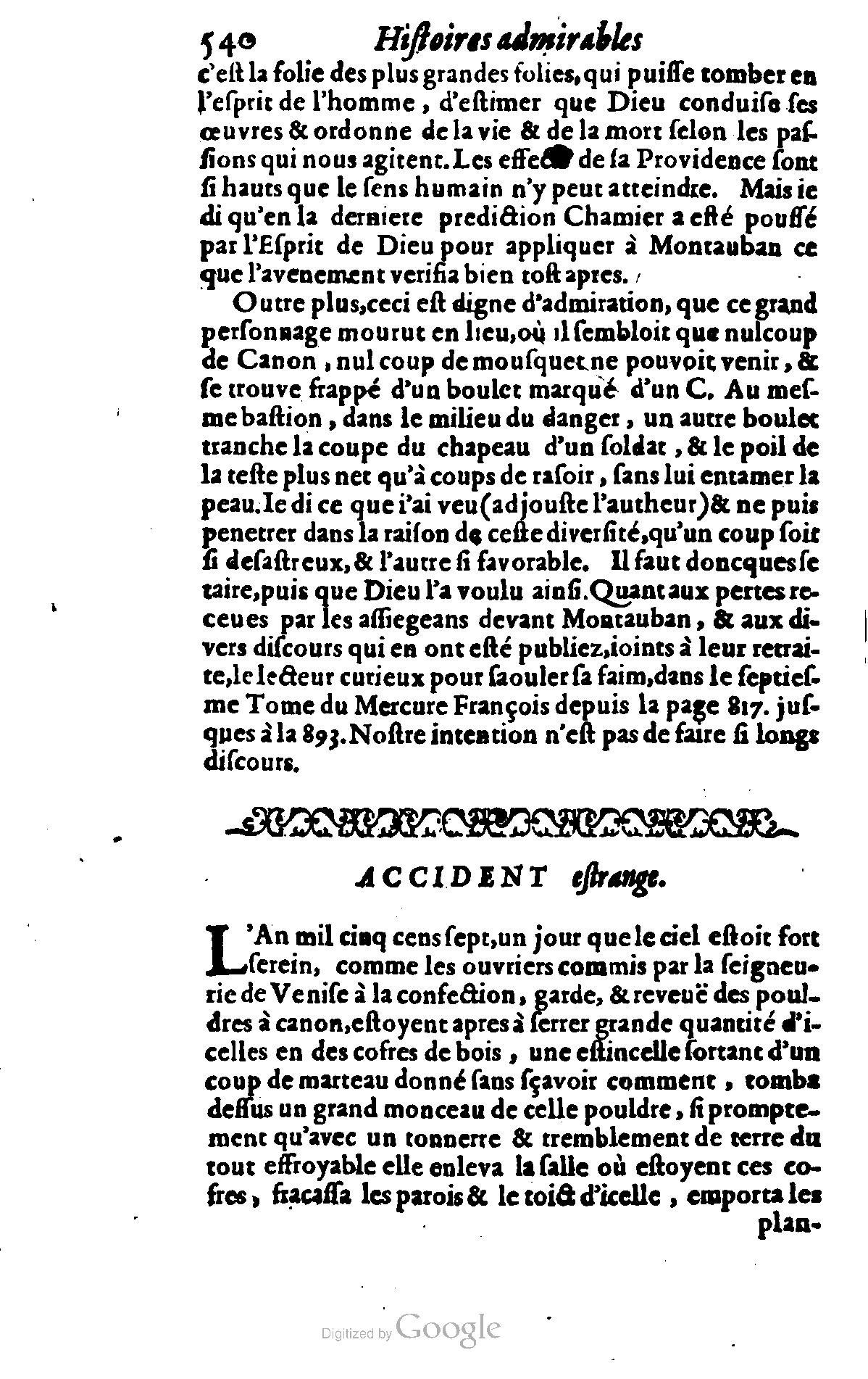 1628 - Jacques Crespin - Trésor d’histoires admirables et mémorables - BSB Munich