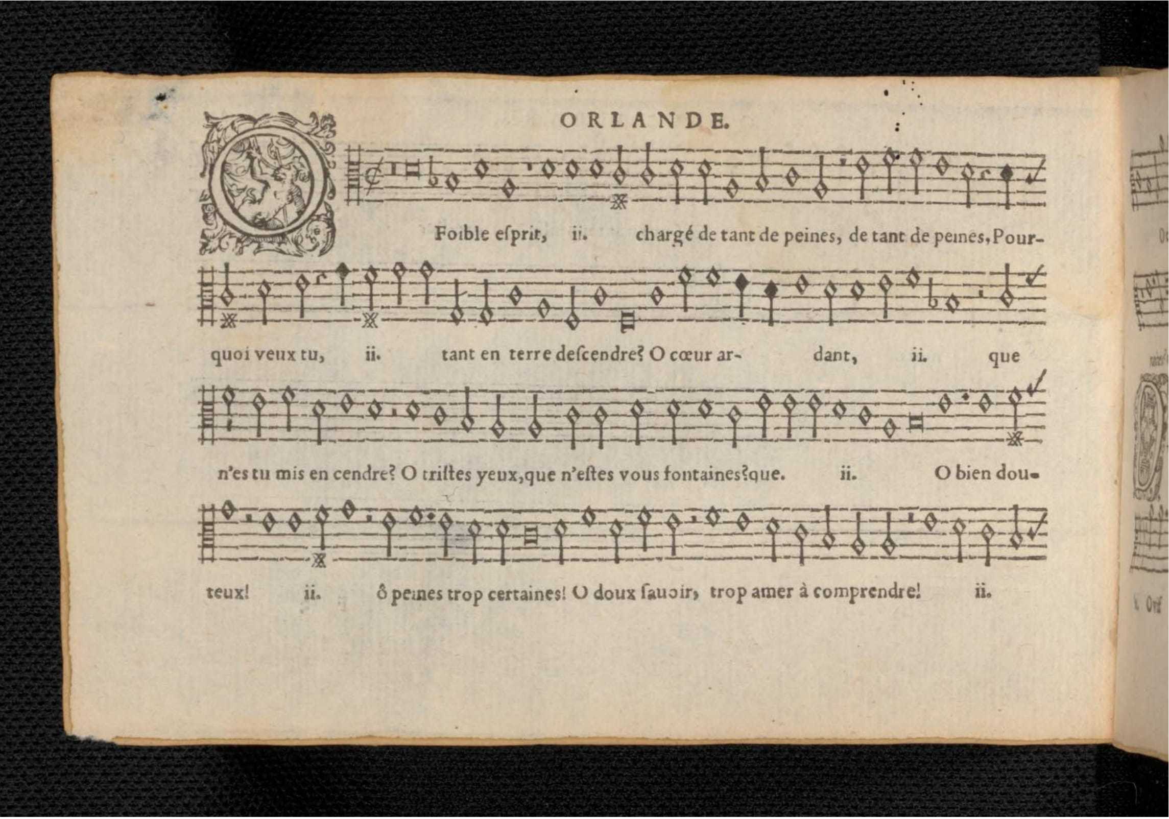1576 - [Pierre de Saint-André] - Trésor de musique d’Orlande de Lassus Quinta et Sexta pars - KBR Bruxelles
