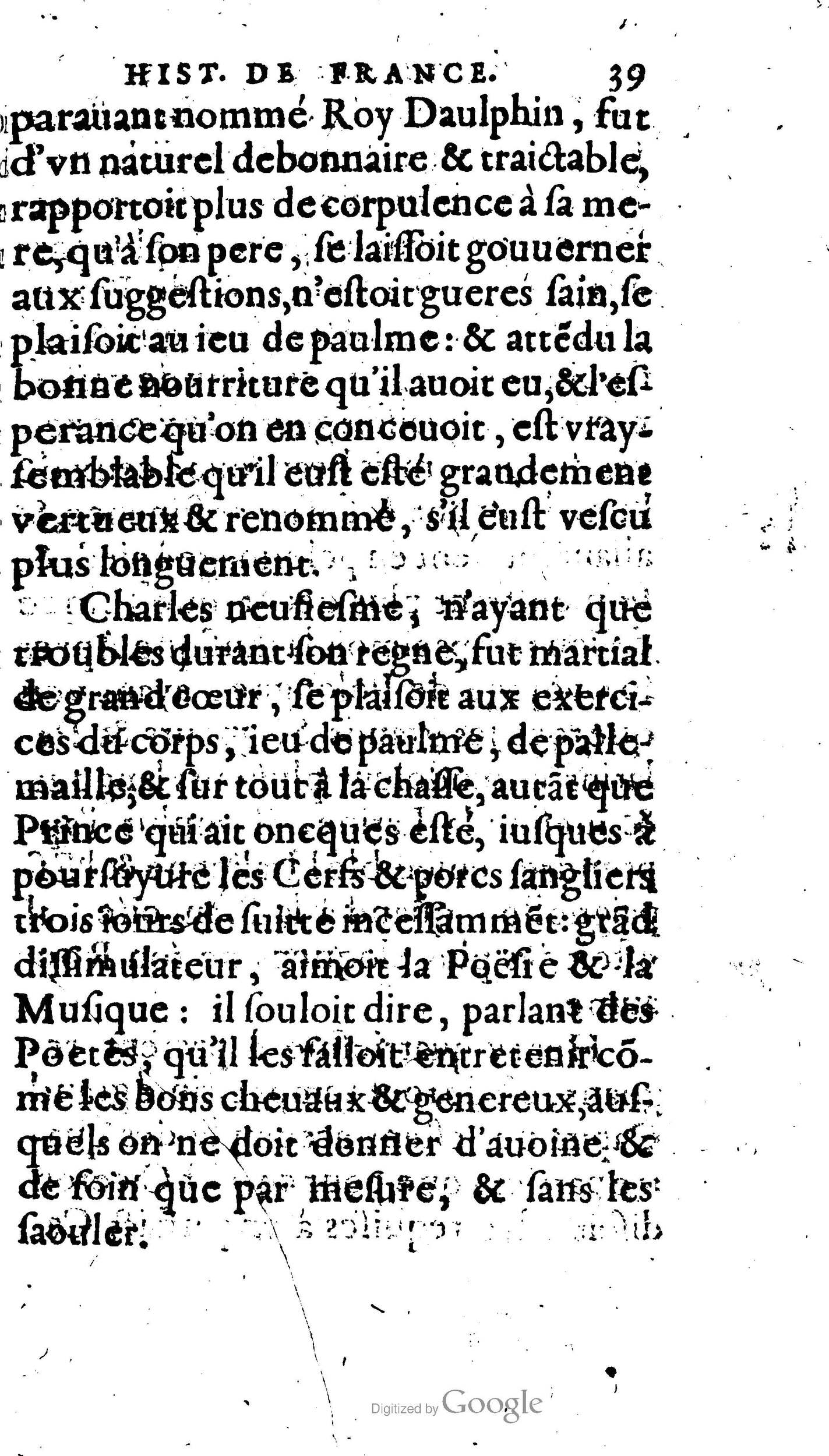 1604 - Galiot Corrozet - Trésor des histoires de France - BNC Florence
