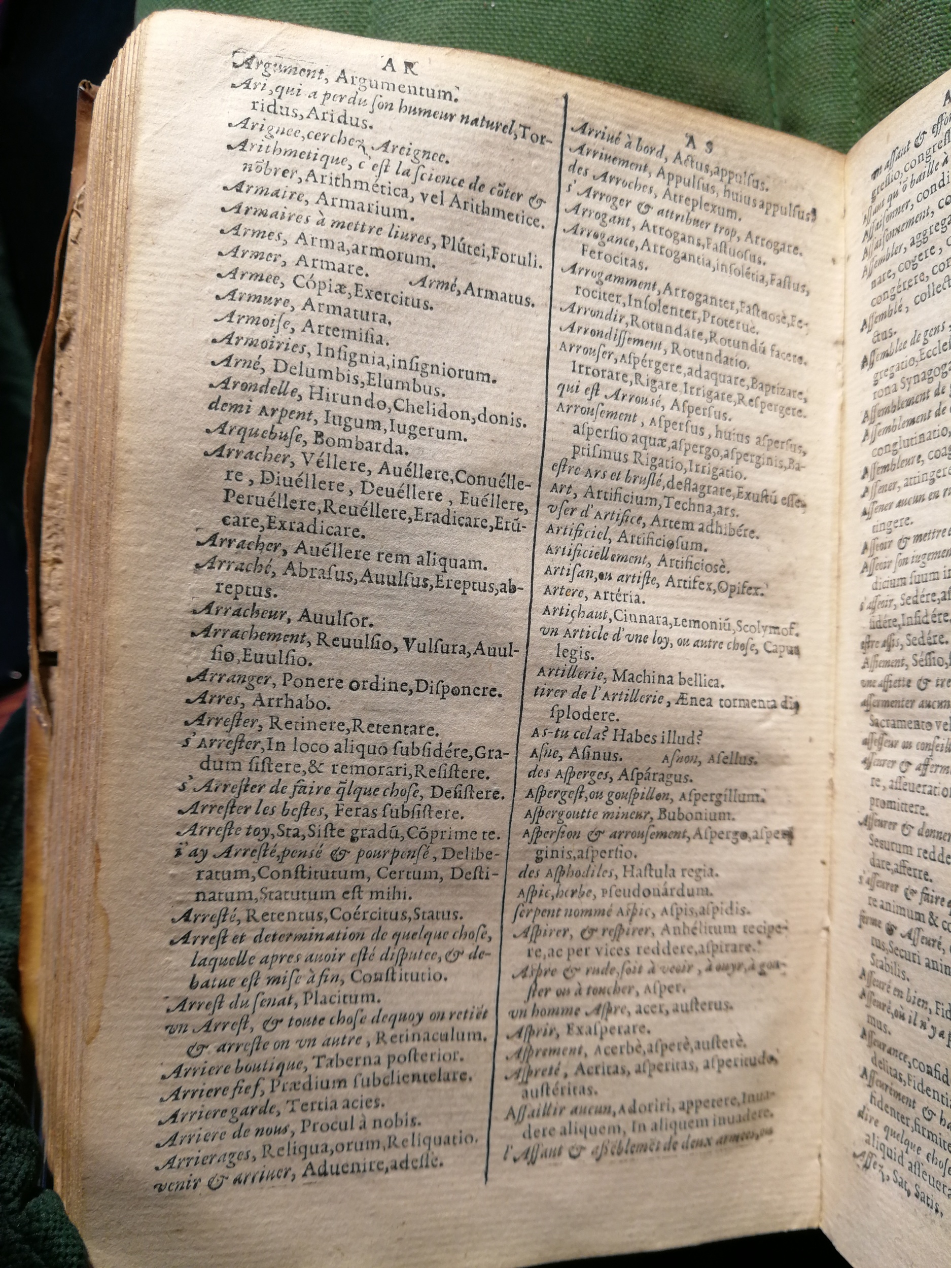 1597 - Martin le Mégissier - Trésor des mots et traits français - BnF