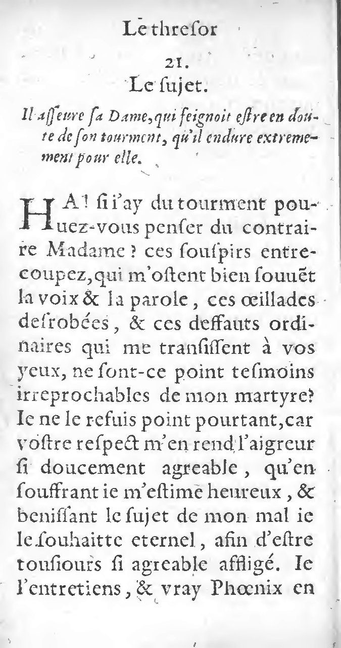 1597 - Thomas Daré - Trésor d’amour - Toronto