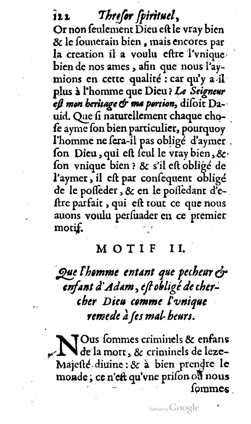 1646 - Antoine Cellier et Pierre Compagnon - Trésor spirituel contenant les obligations - BM Lyon