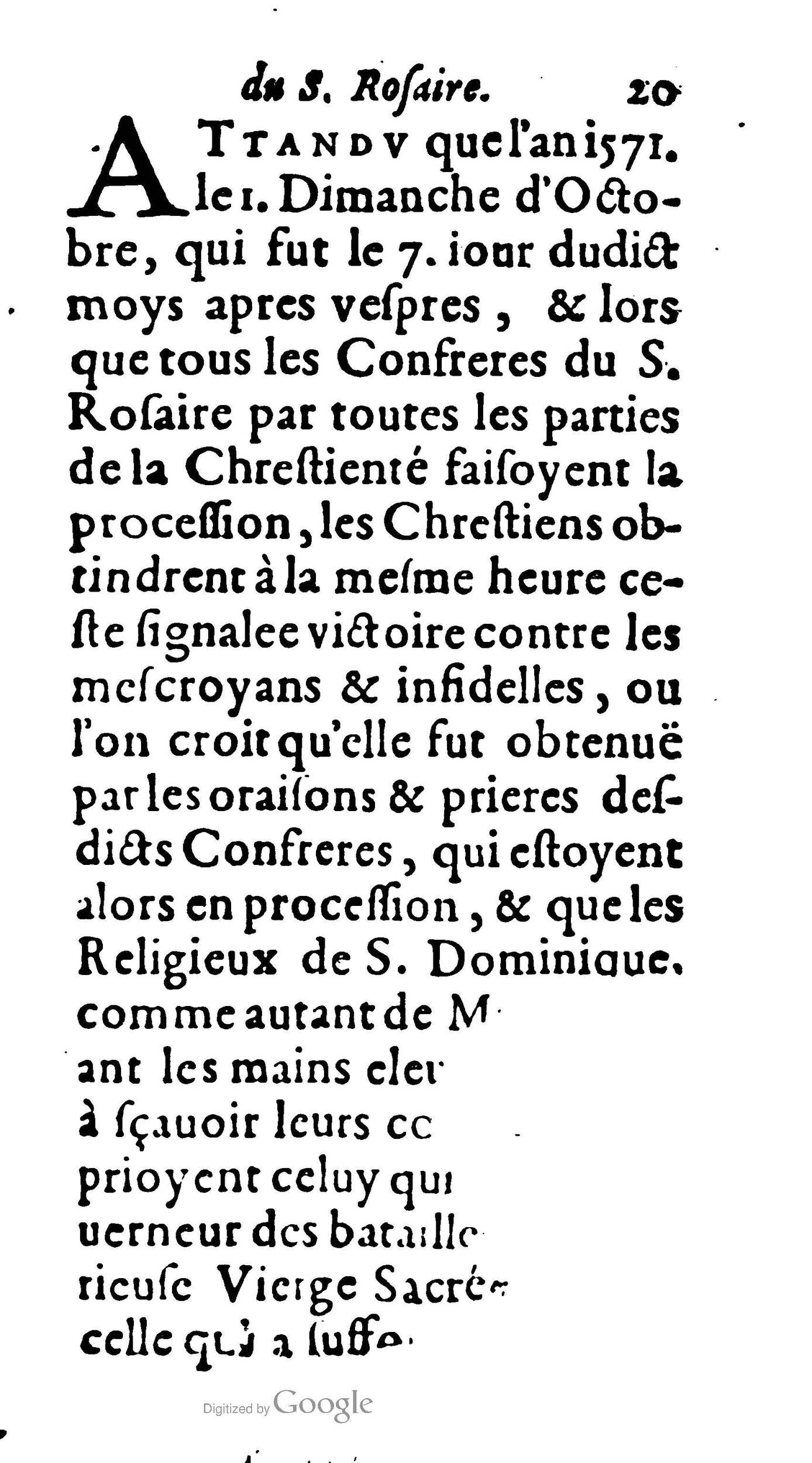 1604 - Jean Le Bouc - Trésor des indulgences du Saint Rosaire - BM Lyon 1604 - Jean Le Bouc - Trésor des indulgences du Saint Rosaire - BM Lyon