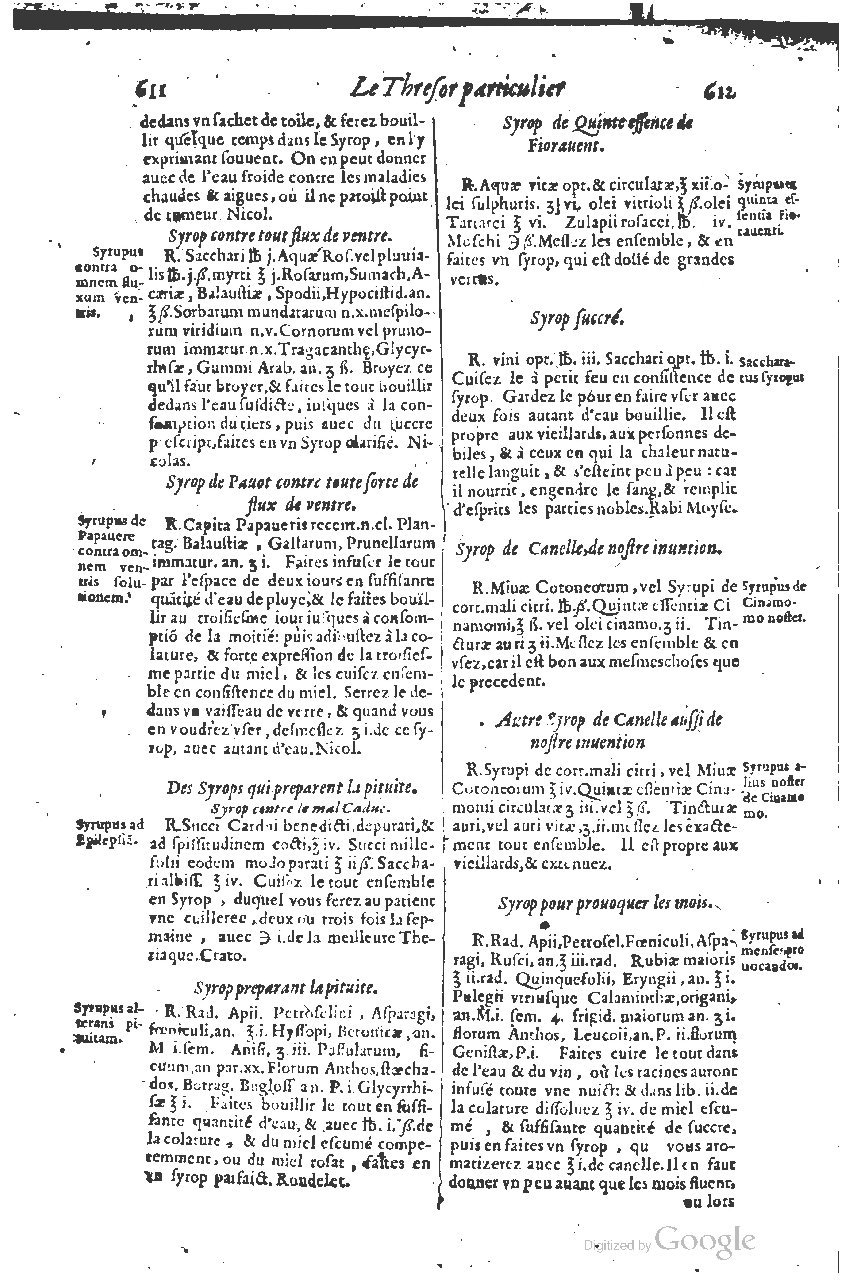 1616 - Étienne Gamonet - Grand trésor ou dispensaire - BSB Munich