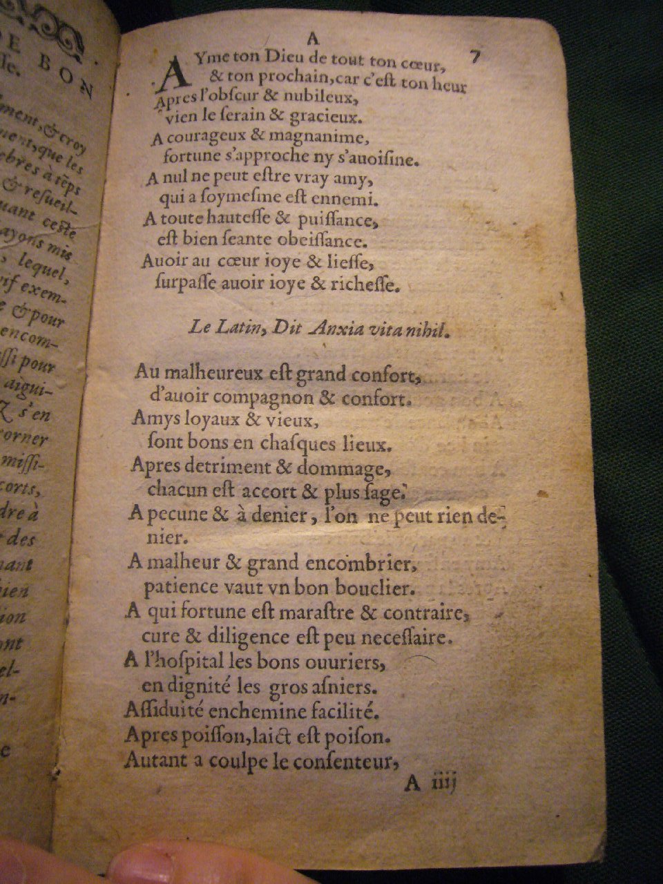 1617 - François Lefebvre - Trésor de sentences dorées et argentées - BnF Tolbiac