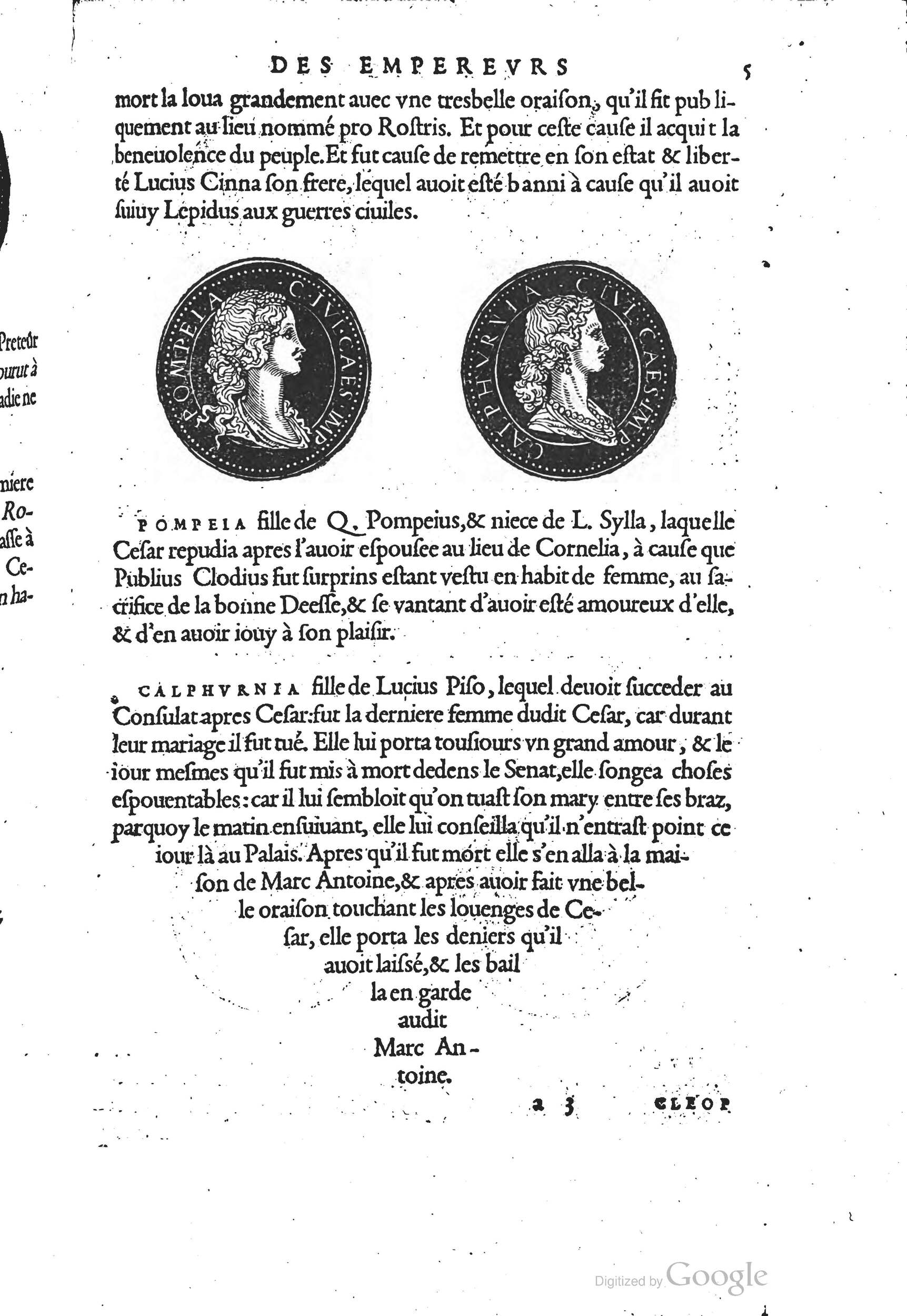 1553 - Jacopo Strada et Thomas Guérin - Épitome du Trésor des antiquités - Prague