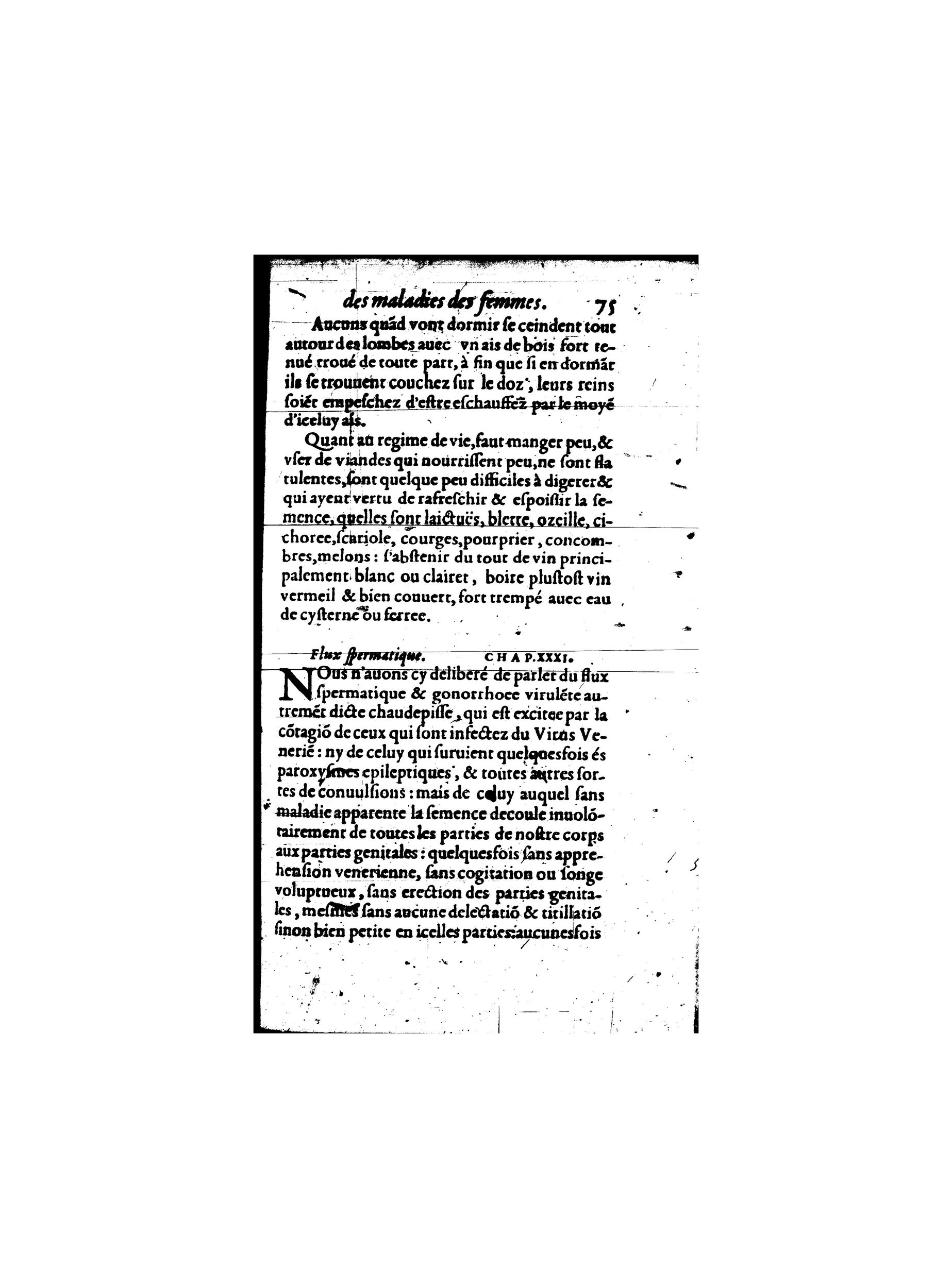 1587 - Jacques du Puis - Trésor des remèdes secrets pour les maladies des femmes - BnF