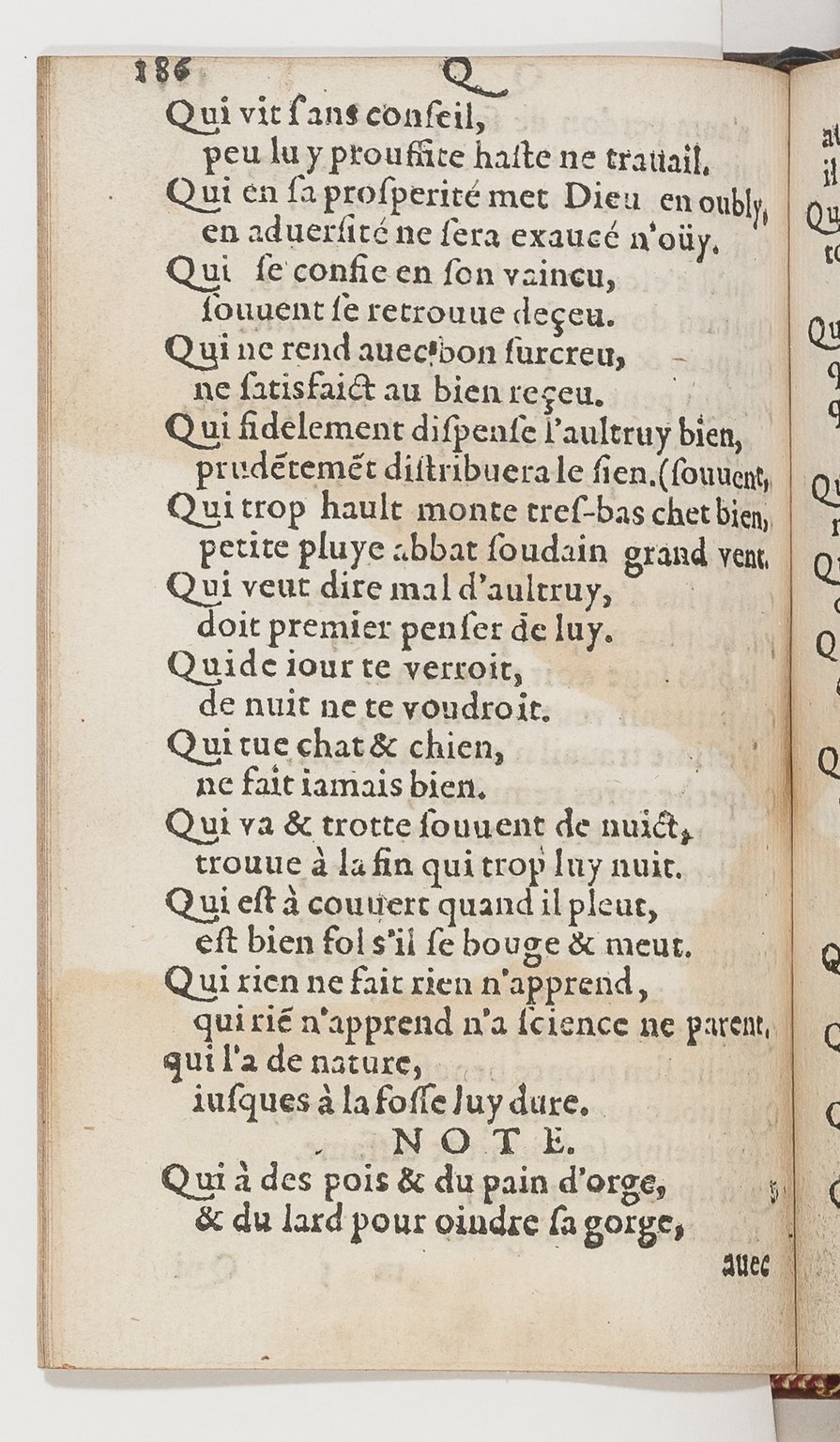 1577 - Jean d’Ogerolles - Trésor de sentences dorées - BnF Arsenal