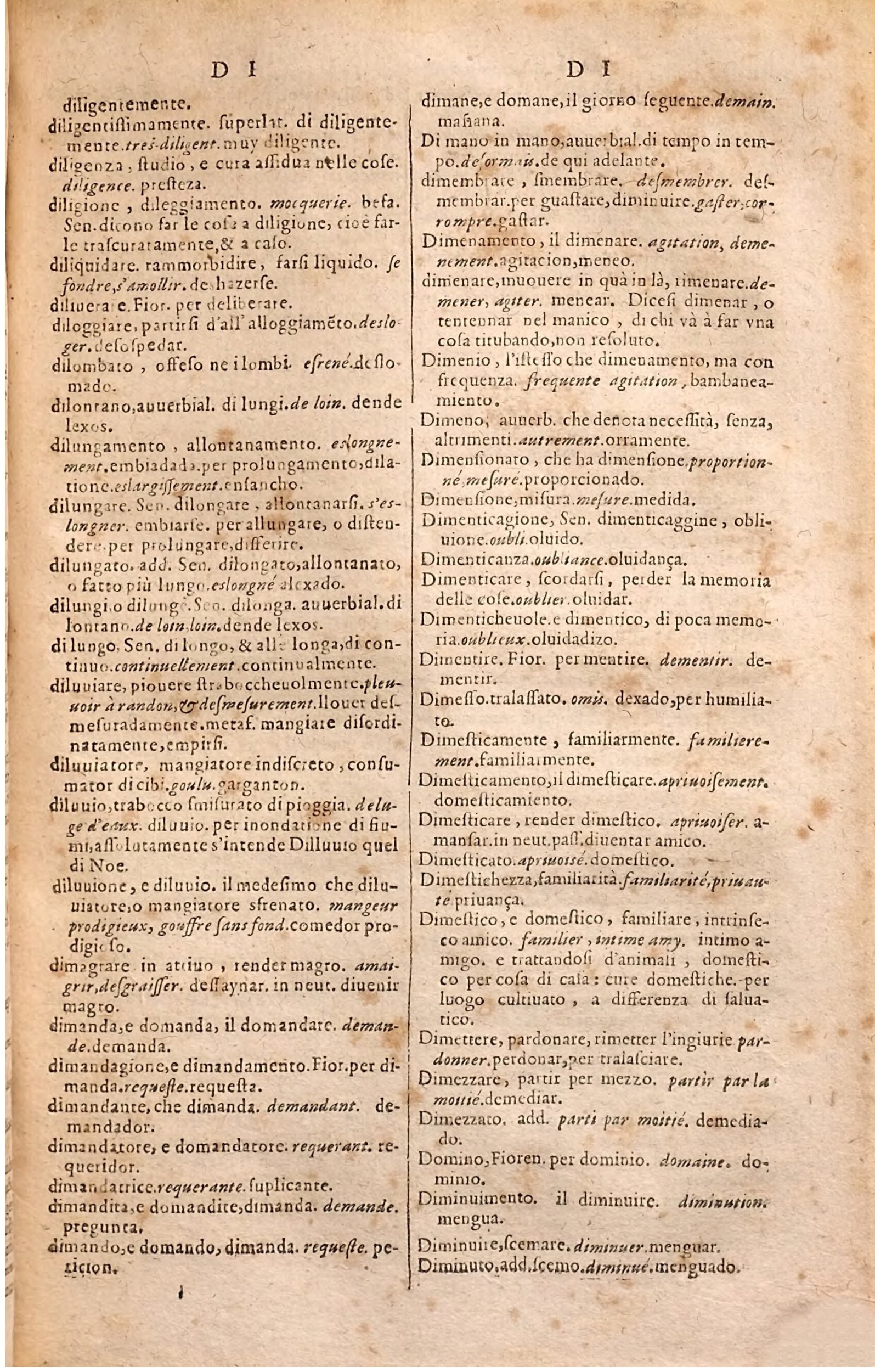 1627 - Jacques Crespin - Trésor des trois langues (Troisième partie) - Regensburg
