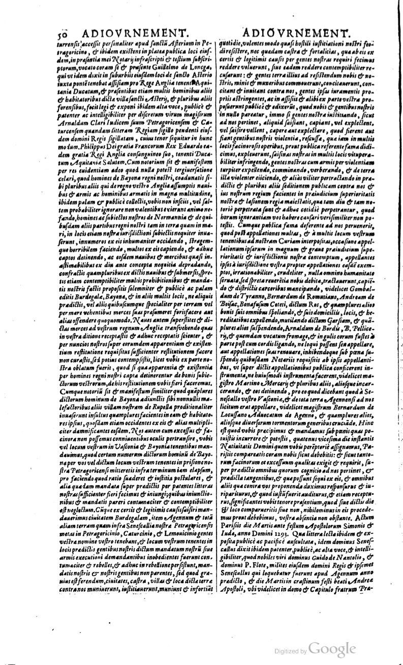 1629 - Veuve Nicolas Buon - Trésor du droit français (21754 T. 1) - BM Lyon