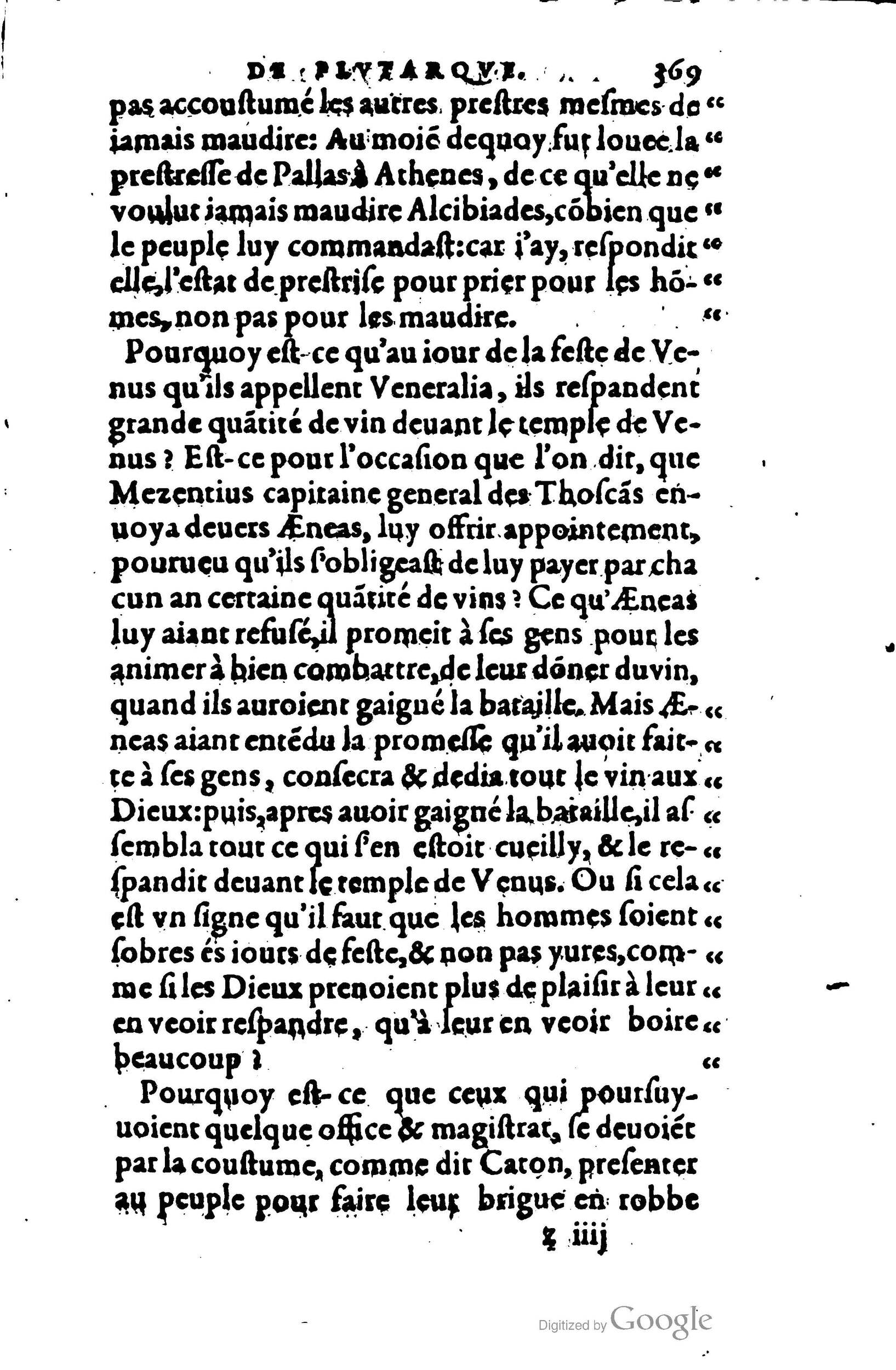 1578 - Jean Poupy - Trésor des morales de Plutarque - BSB Munich