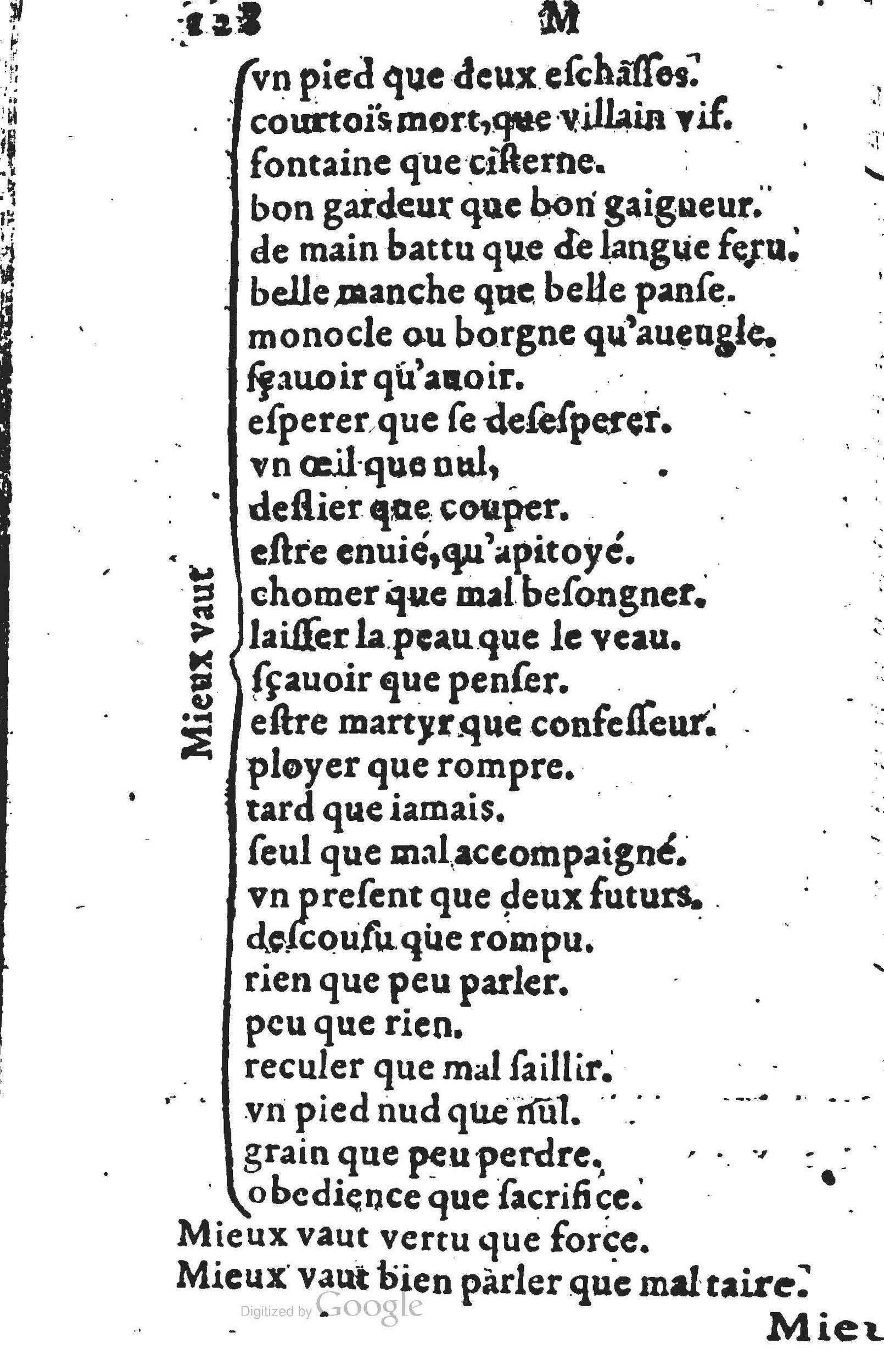 1578 - Nicolas Lescuyer - Trésor des sentences dorées - UGent