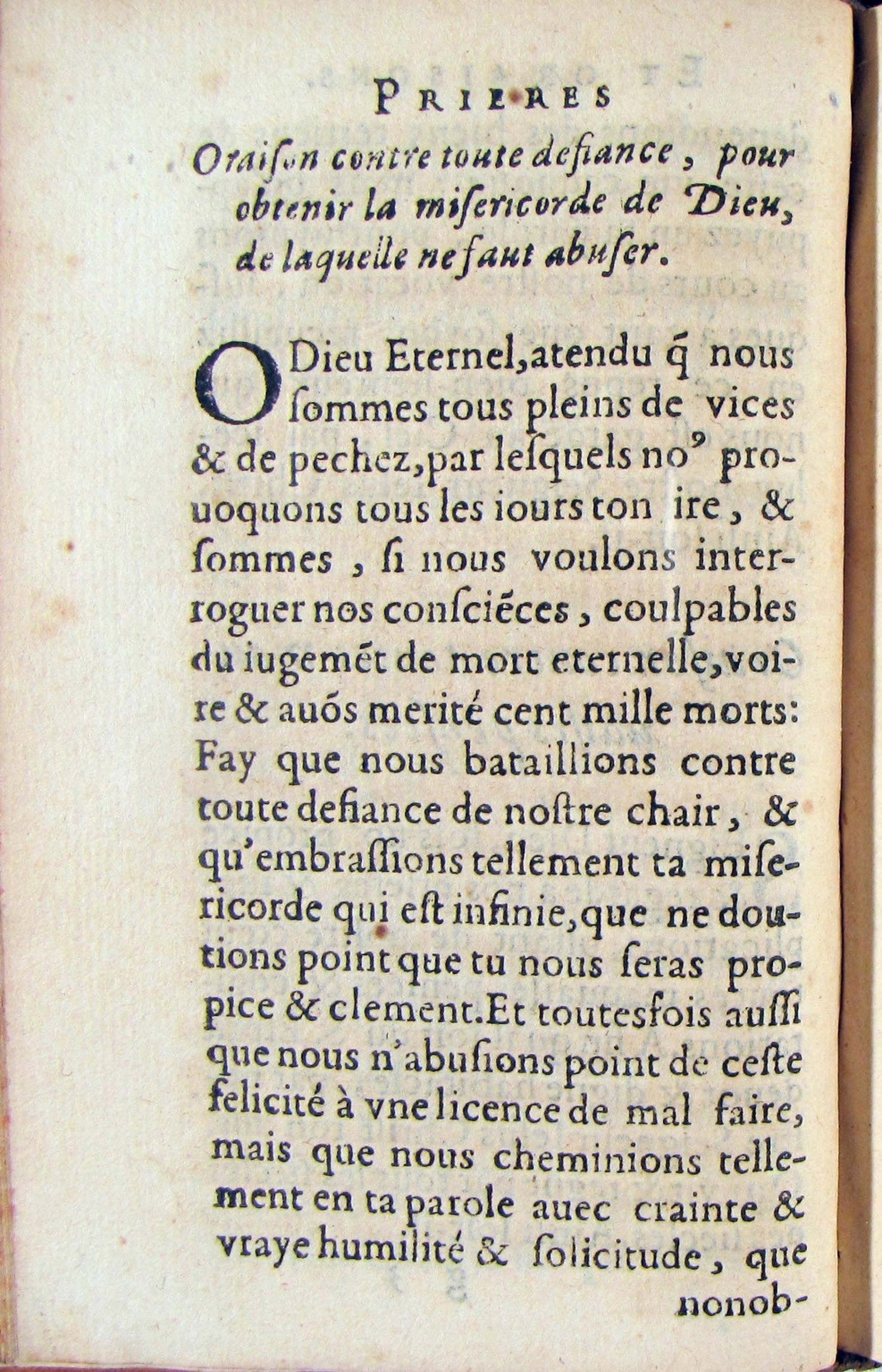 1572 - Antoine Certia - Trésor des prières, oraisons et instructions chrétiennes - Nîmes