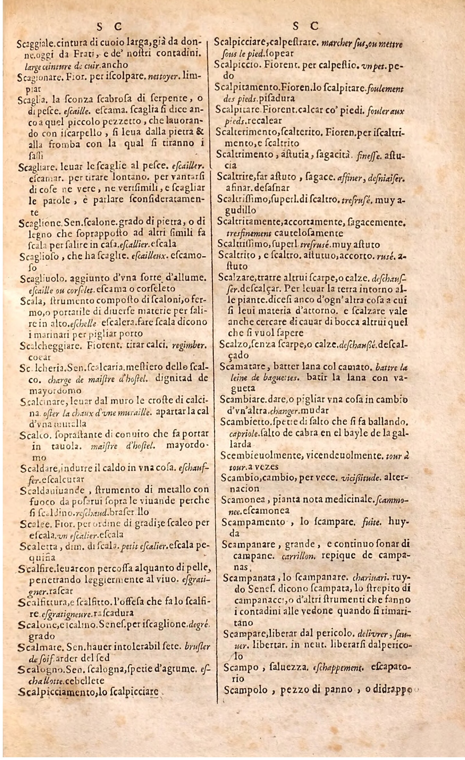1627 - Jacques Crespin - Trésor des trois langues (Troisième partie) - Regensburg