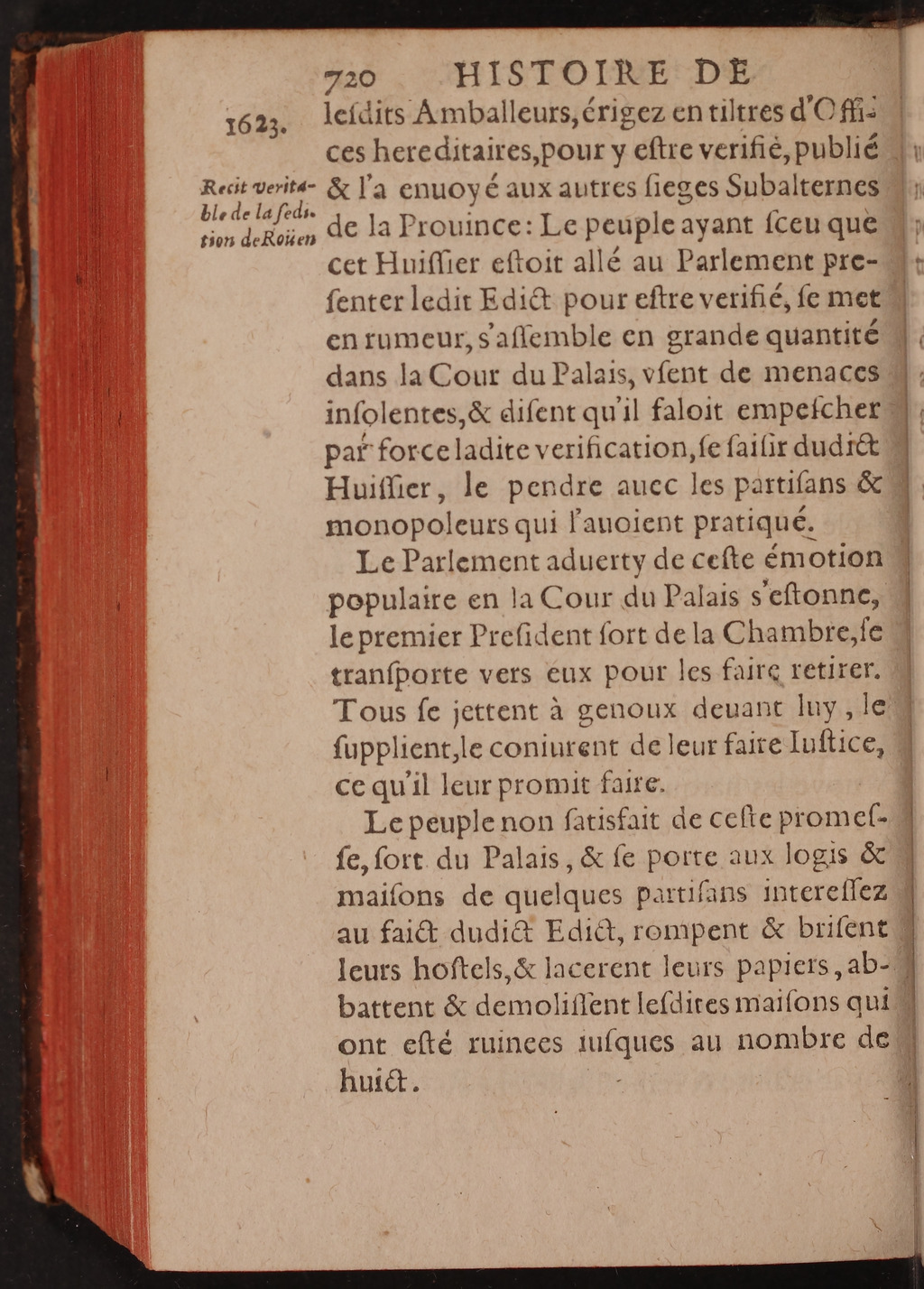 1624 - Joseph Bouillerot - Trésor de l’histoire générale de notre temps - BnF Arsenal 1624 - Joseph Bouillerot - Trésor de l’histoire générale de notre temps - BnF Arsenal
