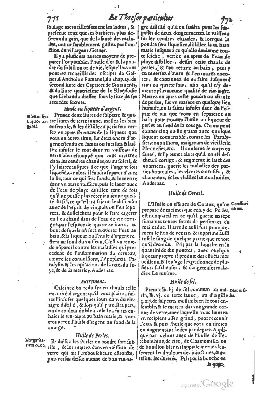 1616 - Étienne Gamonet - Grand trésor ou dispensaire - BSB Munich