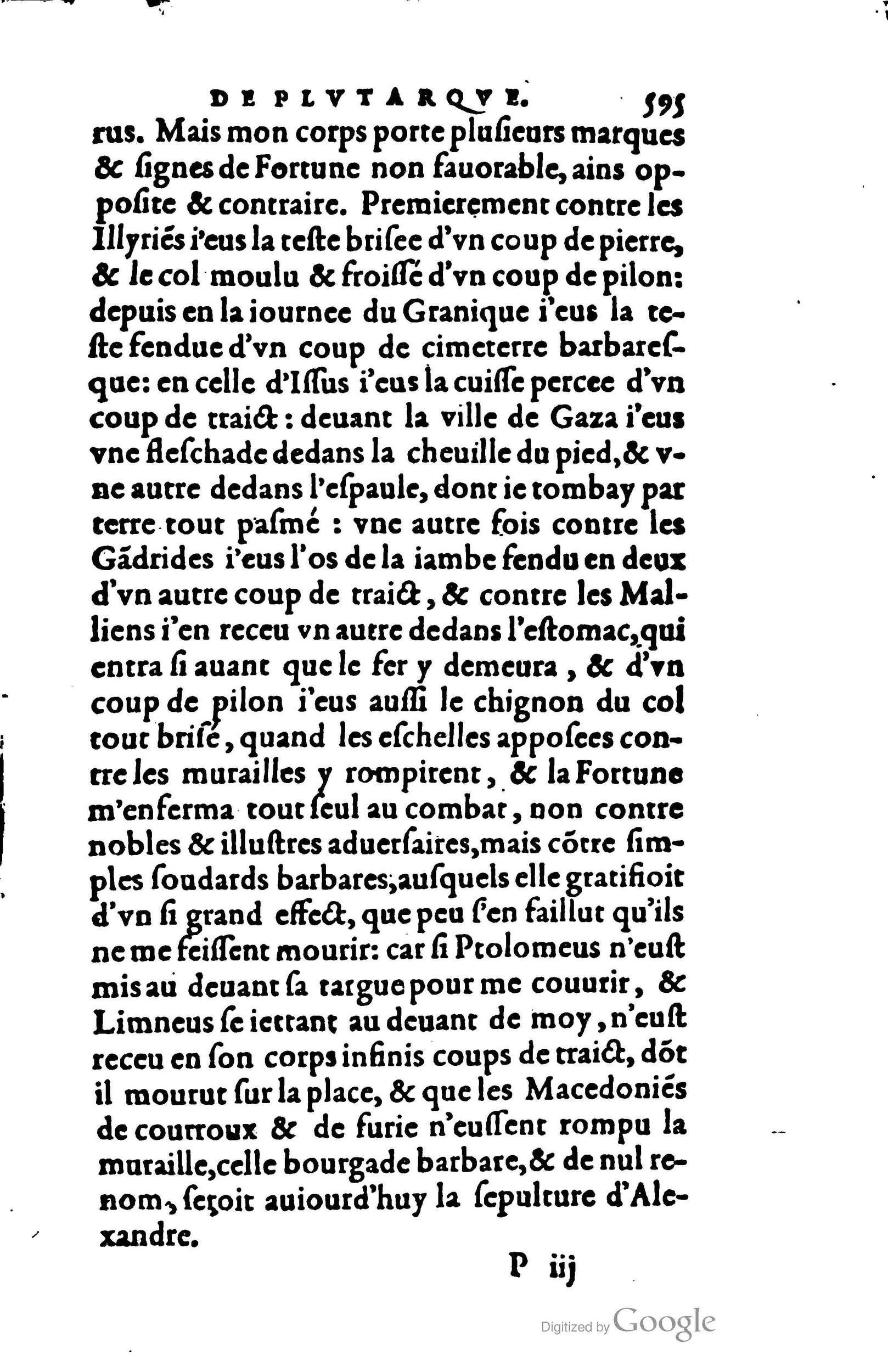 1578 - Jean Poupy - Trésor des morales de Plutarque - BSB Munich