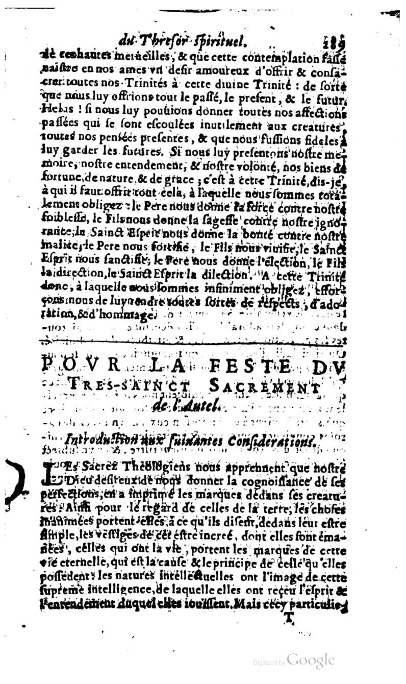 1637 - s.n. - Trésor spirituel des âmes religieuses - BM Lyon