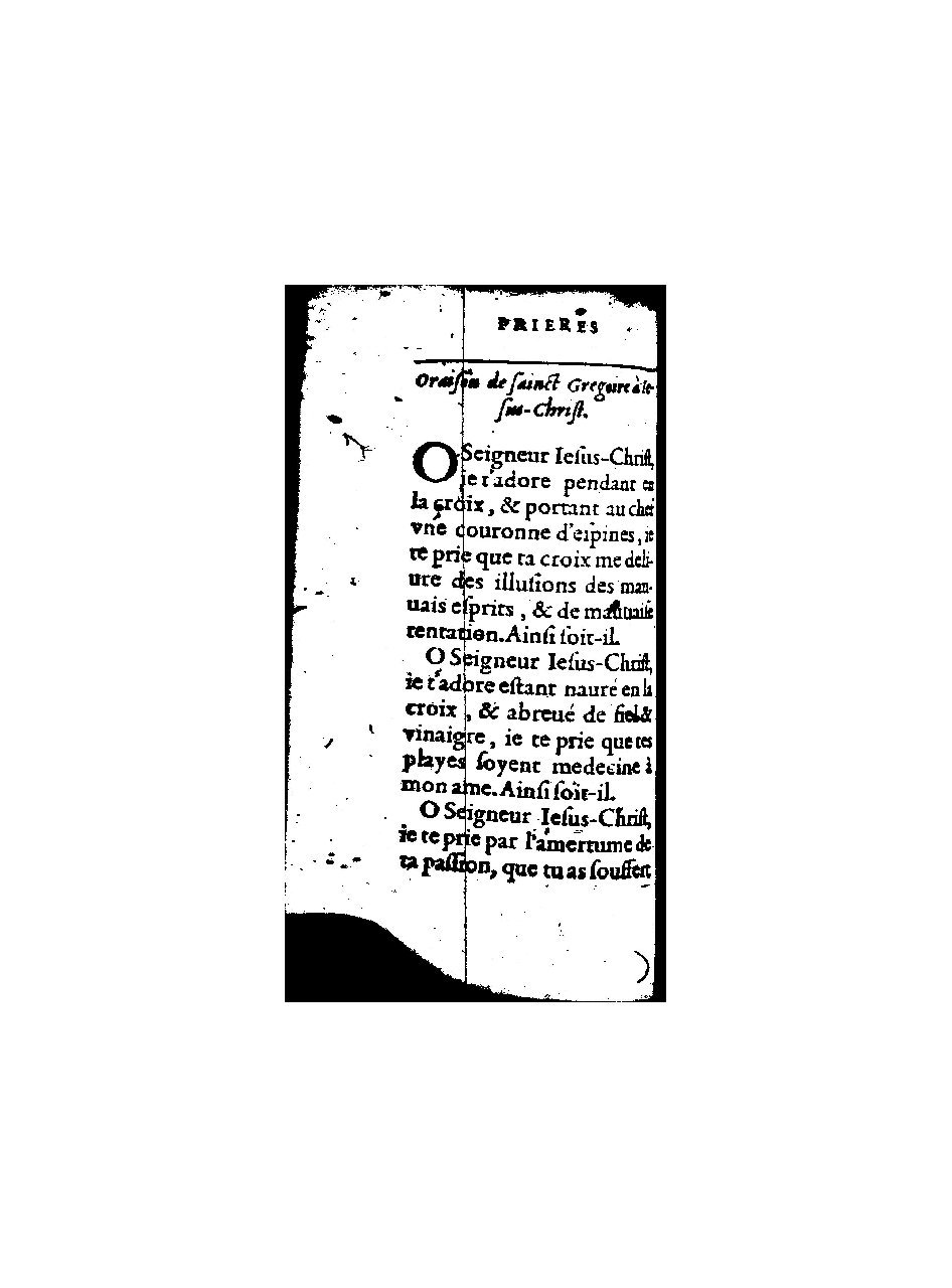 1596 - Guillaume Auvray - Trésor des prières, oraisons et instructions chrétiennes - BnF