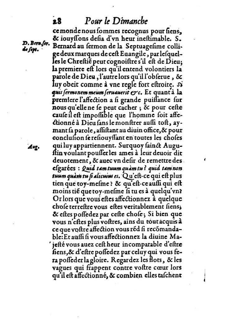 1607 - Nicolas Du Fossé - Trésor quadragésimal - T 02 - BM Lyon
