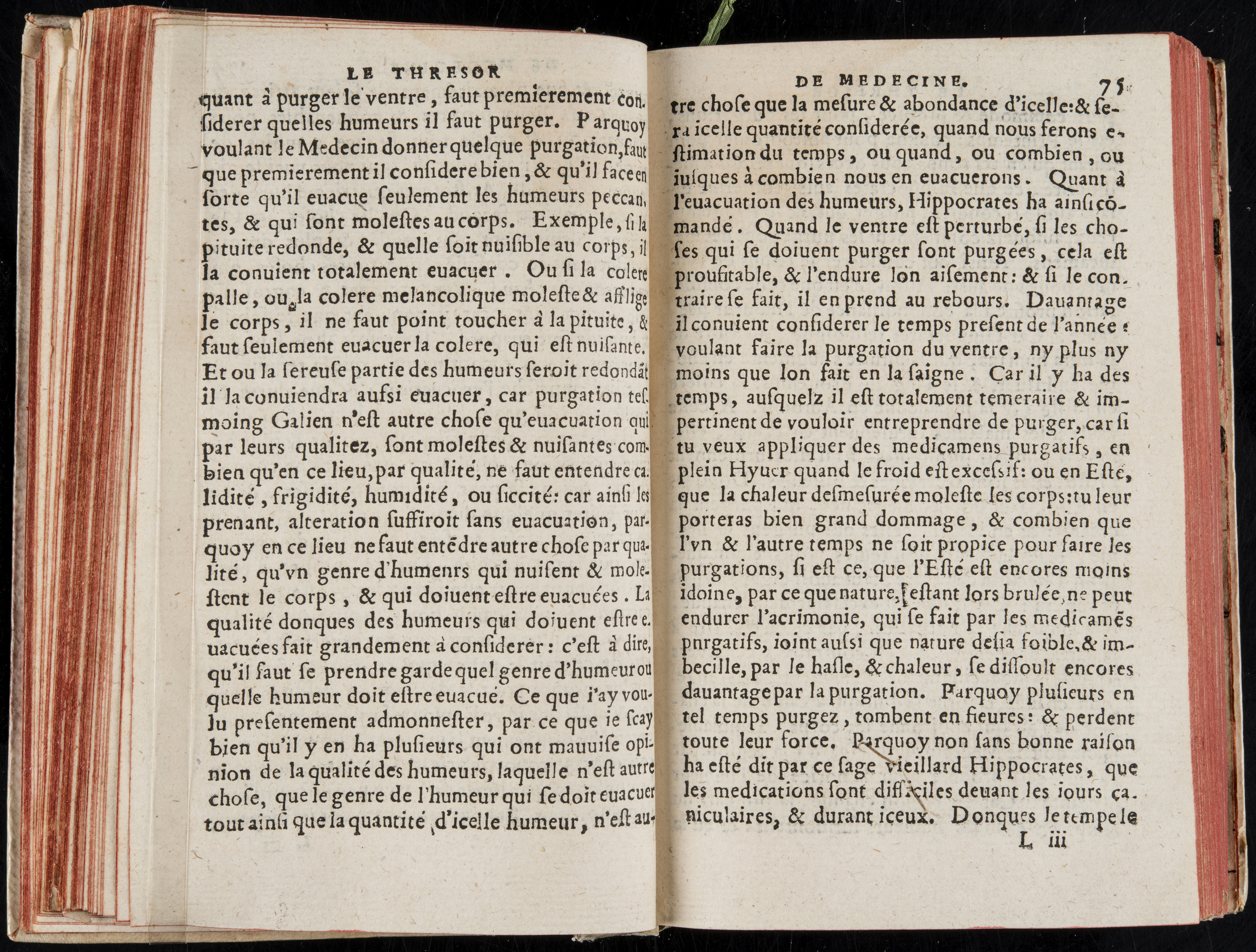 1560 - Nicolas Pelletier - Trésor de médecine - BM Poitiers