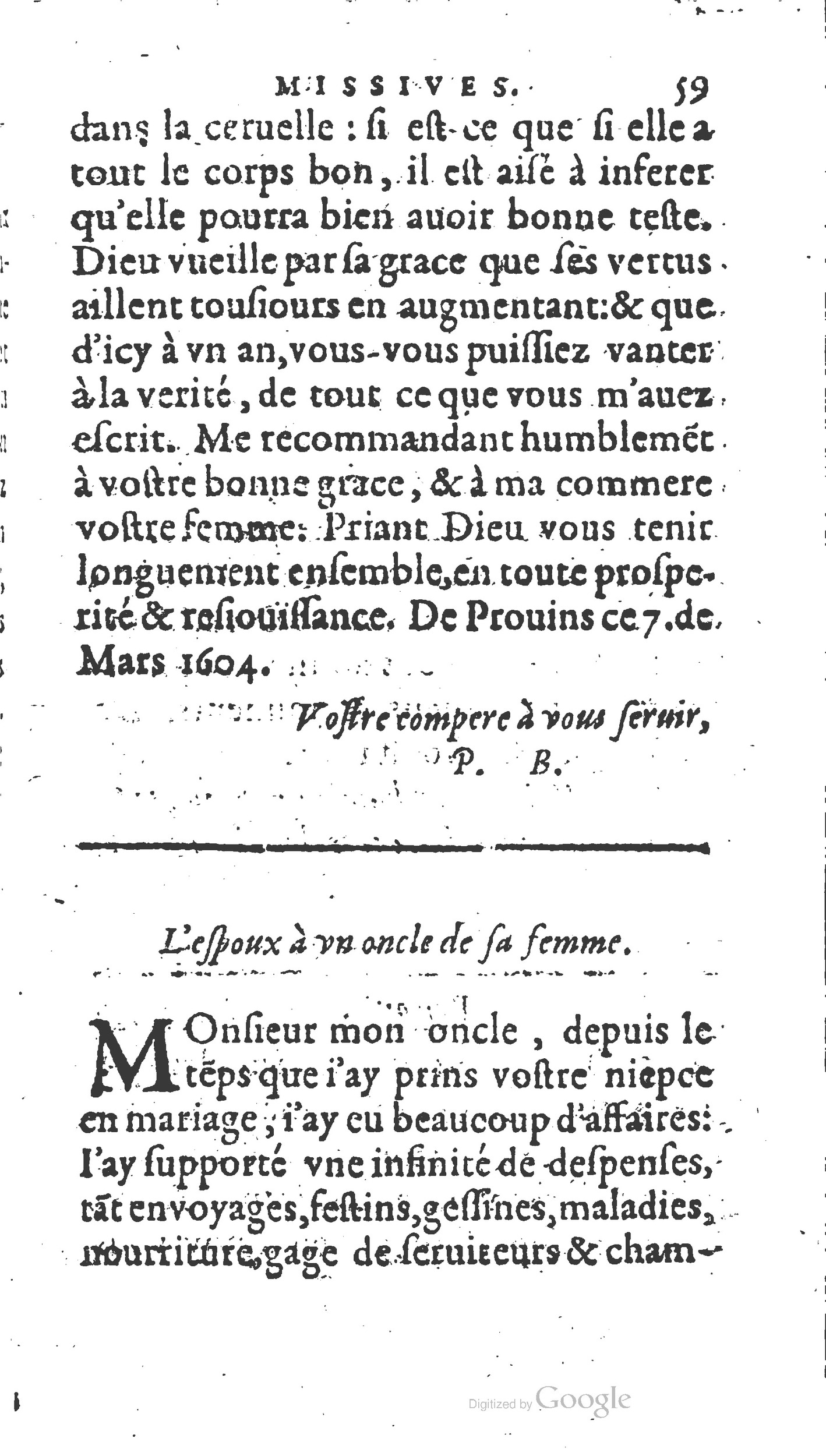1604 - Fleury Bourriquant - Nouveau Trésor des secrétaires - British Library