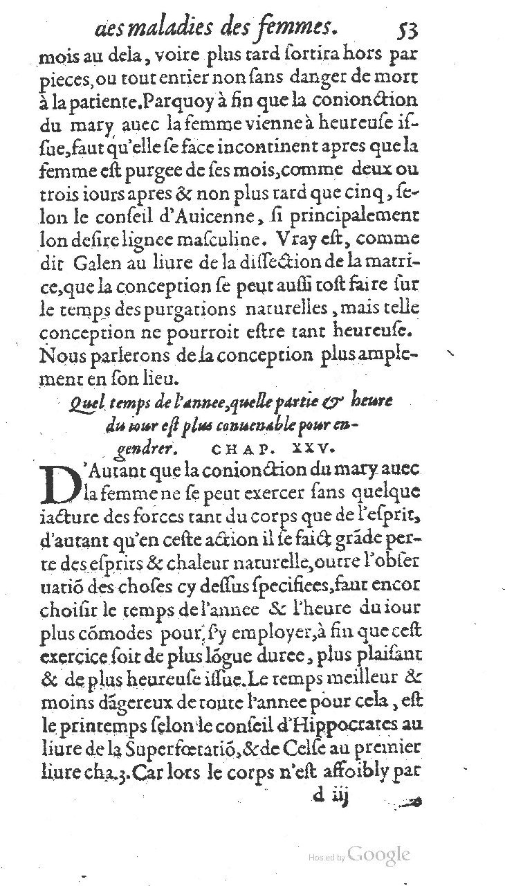 1585 - Jacques du Puis - Trésor des remèdes secrets pour les maladies des femmes - BnF