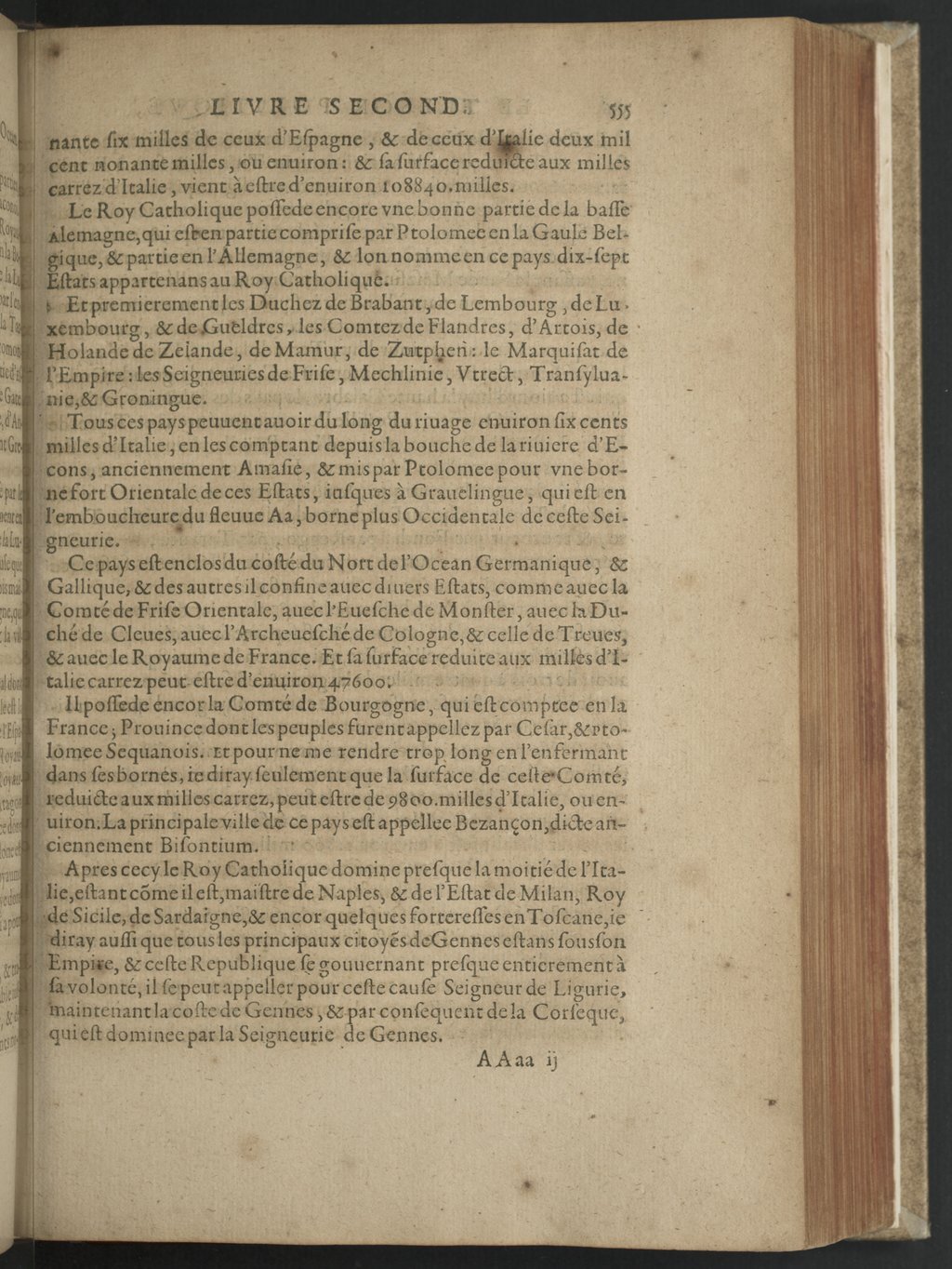1608 - Nicolas Du Fossé - Trésor politique - BnF Tolbiac