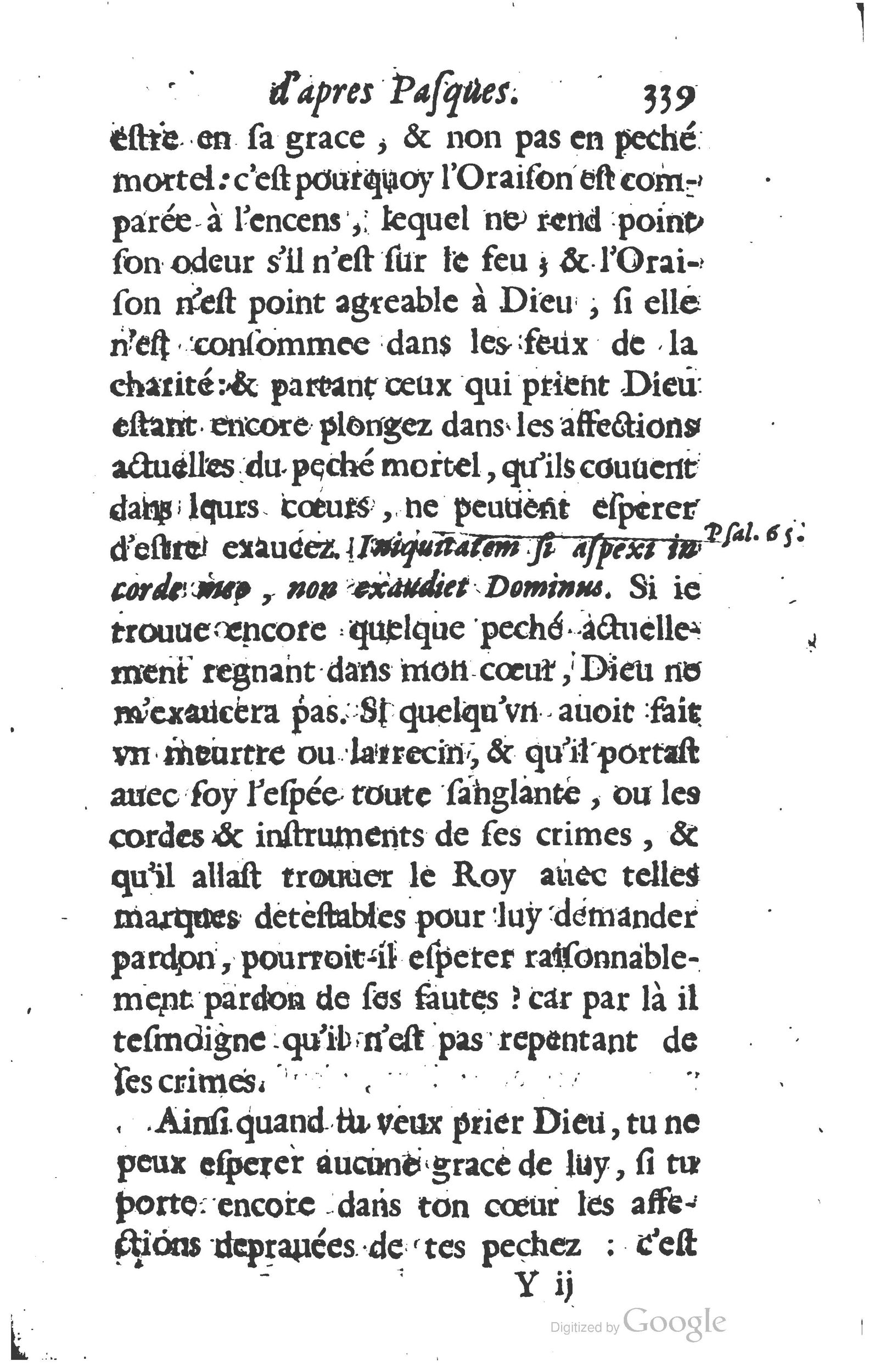 1629 - Manassés de Préaulx - Sermons ou Trésors de la piété chrétienne - BM Lyon